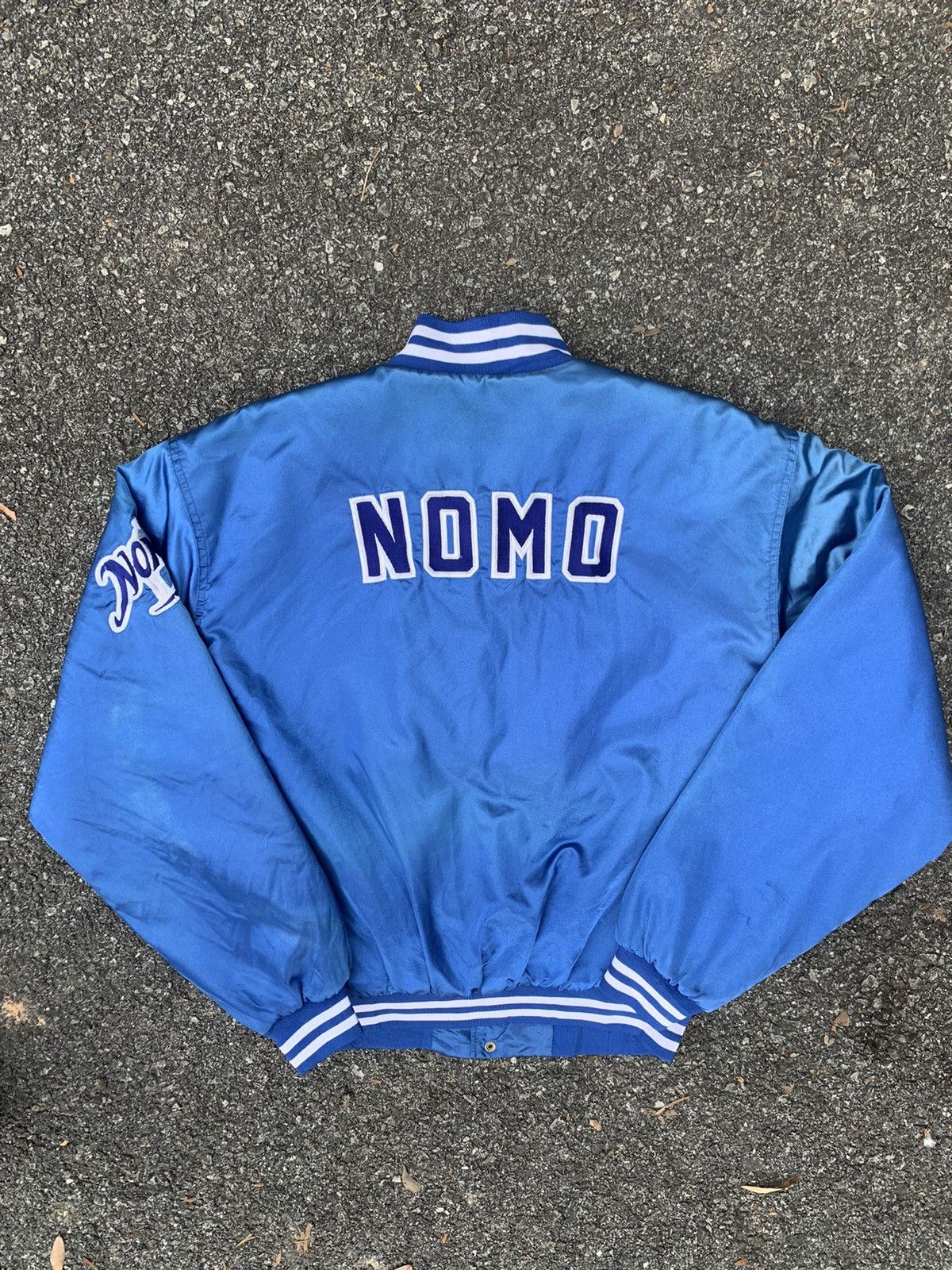 Vintage 🏁Vintage TOYOTA NOMO Satin Bomber Jacket Size US M / EU 48-50 / 2 - 10 Thumbnail