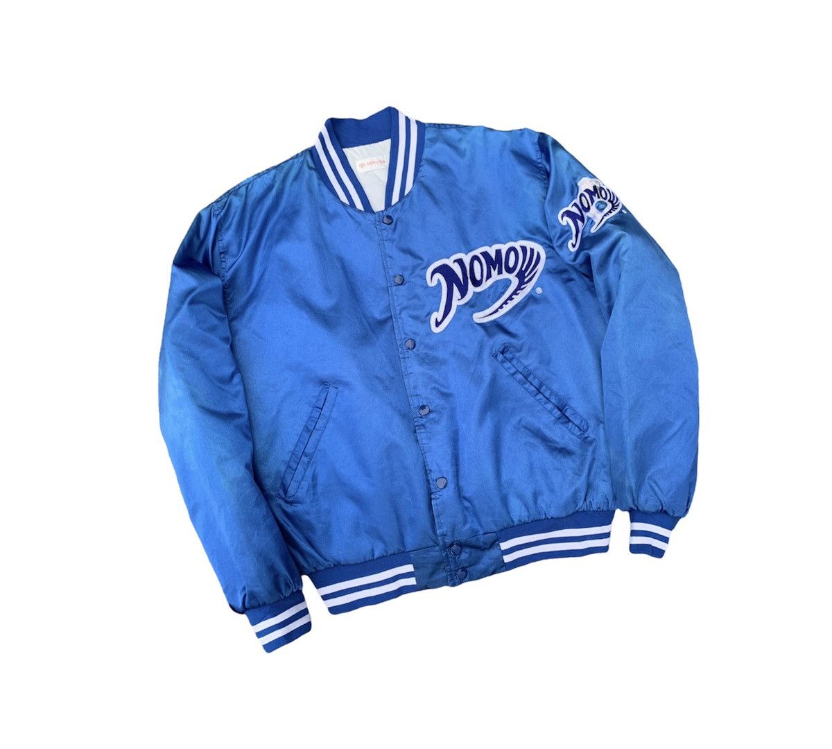 Vintage 🏁Vintage TOYOTA NOMO Satin Bomber Jacket Size US M / EU 48-50 / 2 - 5 Thumbnail