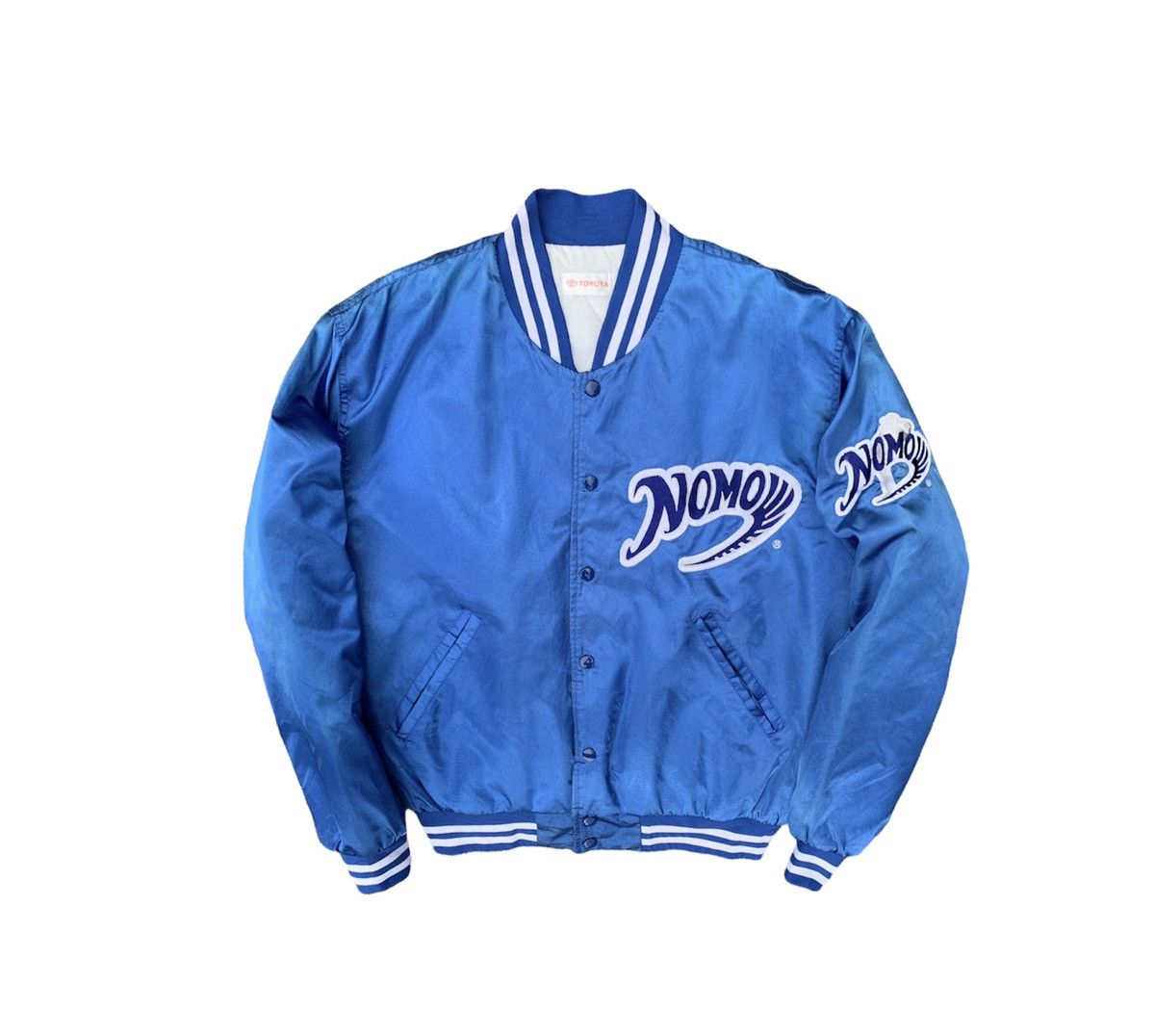 Vintage 🏁Vintage TOYOTA NOMO Satin Bomber Jacket Size US M / EU 48-50 / 2 - 6 Thumbnail