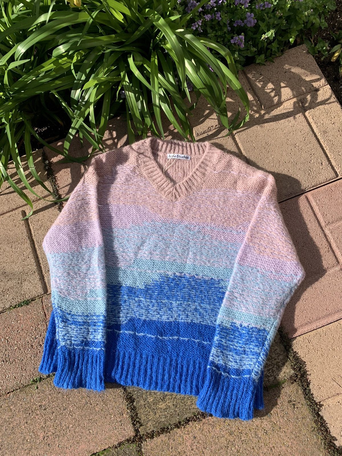 Acne Studios RARE GRAIL acne studios oceanic waves mohair sweater Size US M / EU 48-50 / 2 - 3 Thumbnail