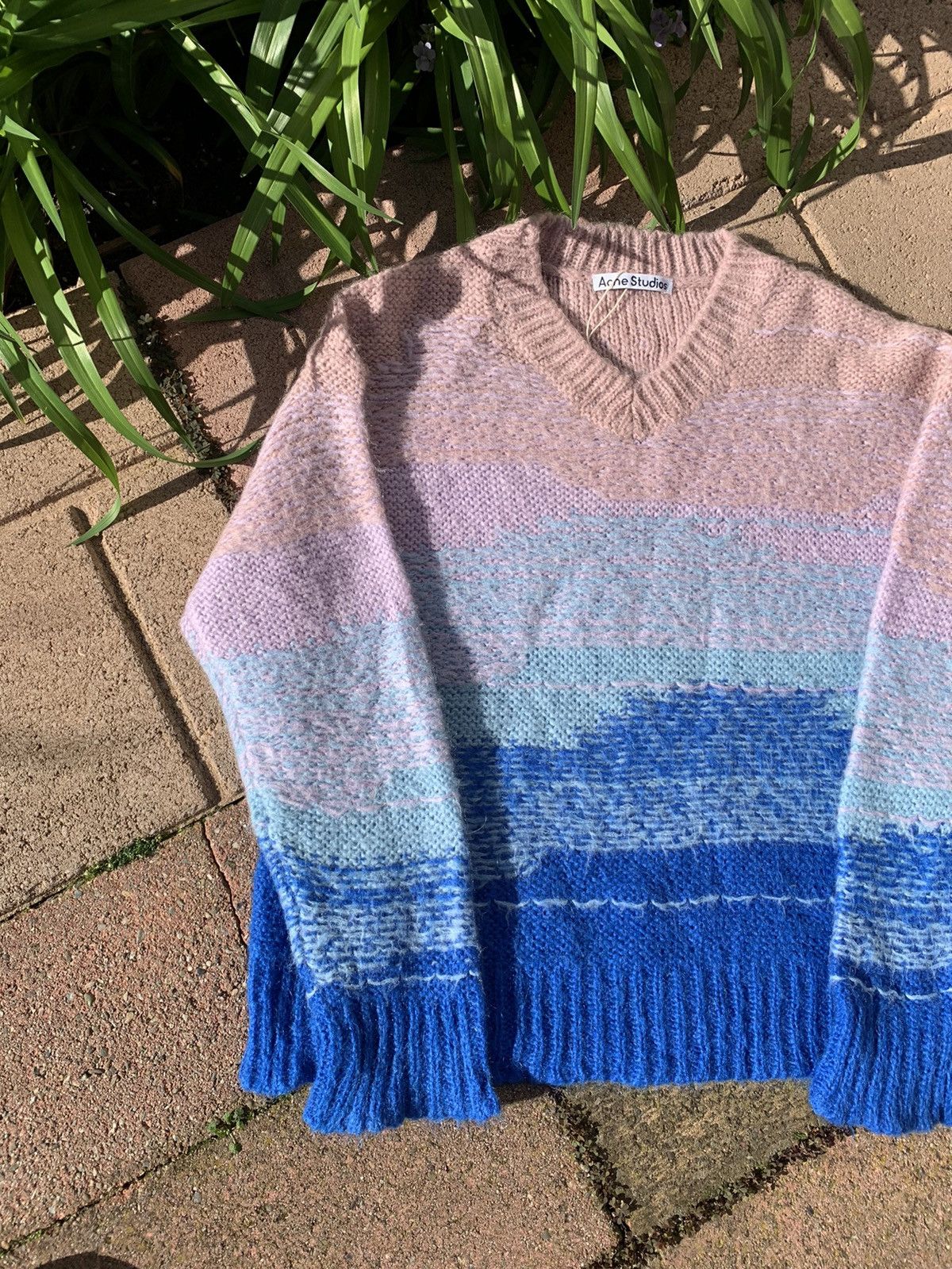 Acne Studios RARE GRAIL acne studios oceanic waves mohair sweater Size US M / EU 48-50 / 2 - 2 Thumbnail