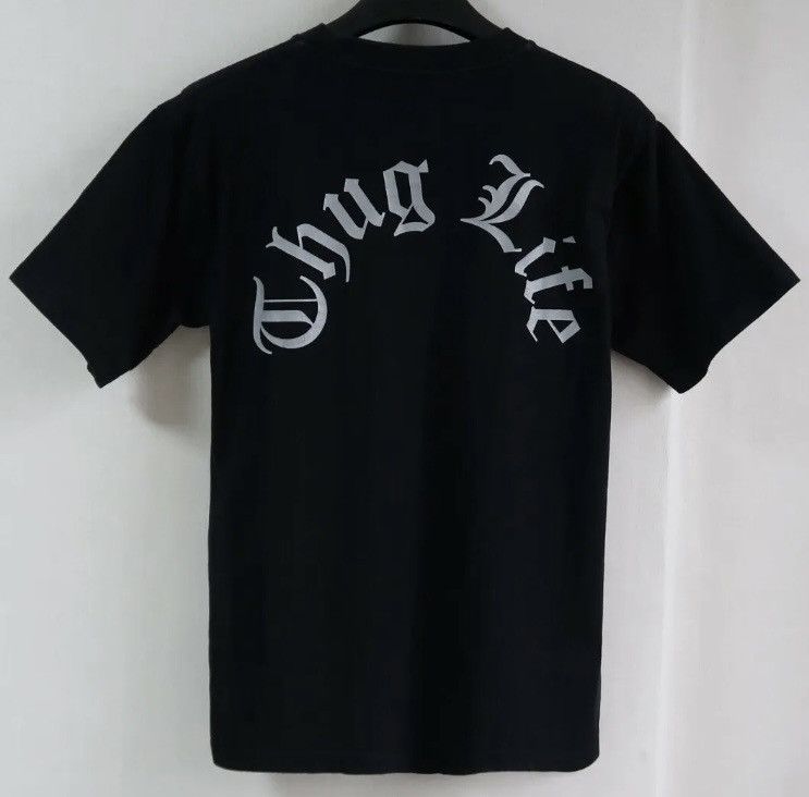T-shirt Vintage Tupac Shakur All Eyez On Me - Années 90 - Taille 2XL - Noir - Très Bon état Occasion