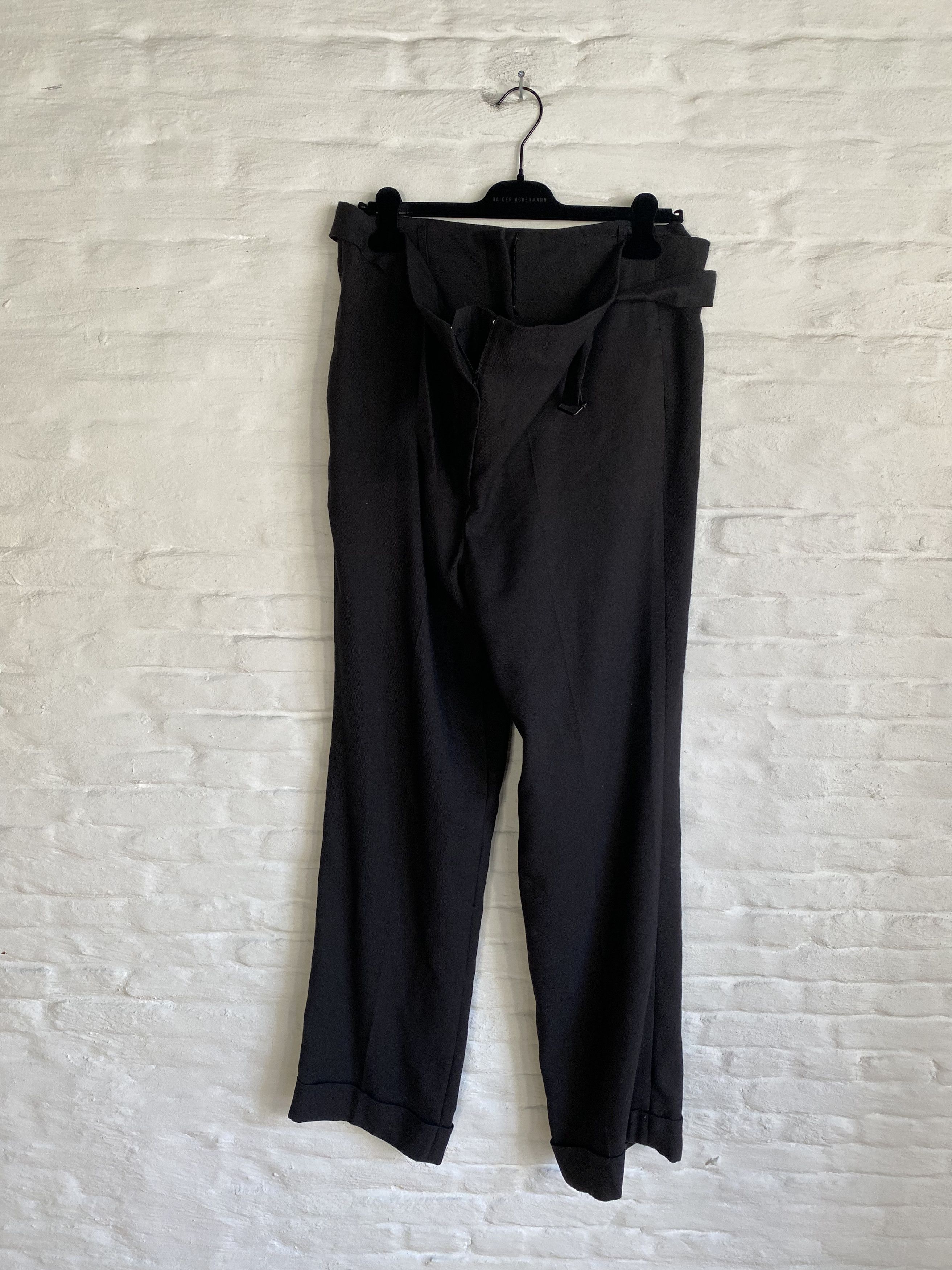 Haider Ackermann Double Layered Waist Pants Size US 32 / EU 48 - 1 Thumbnail