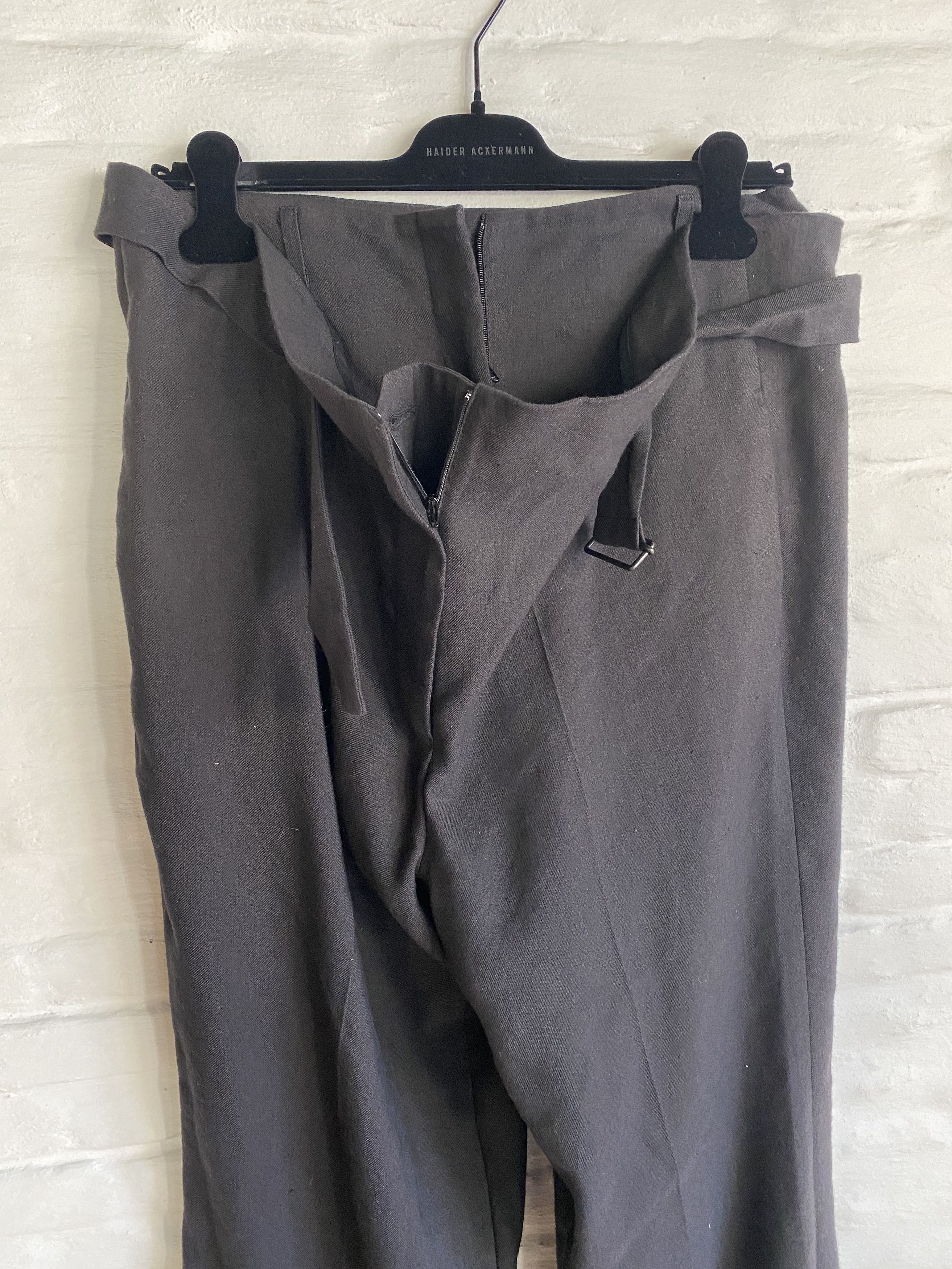 Haider Ackermann Double Layered Waist Pants Size US 32 / EU 48 - 2 Thumbnail