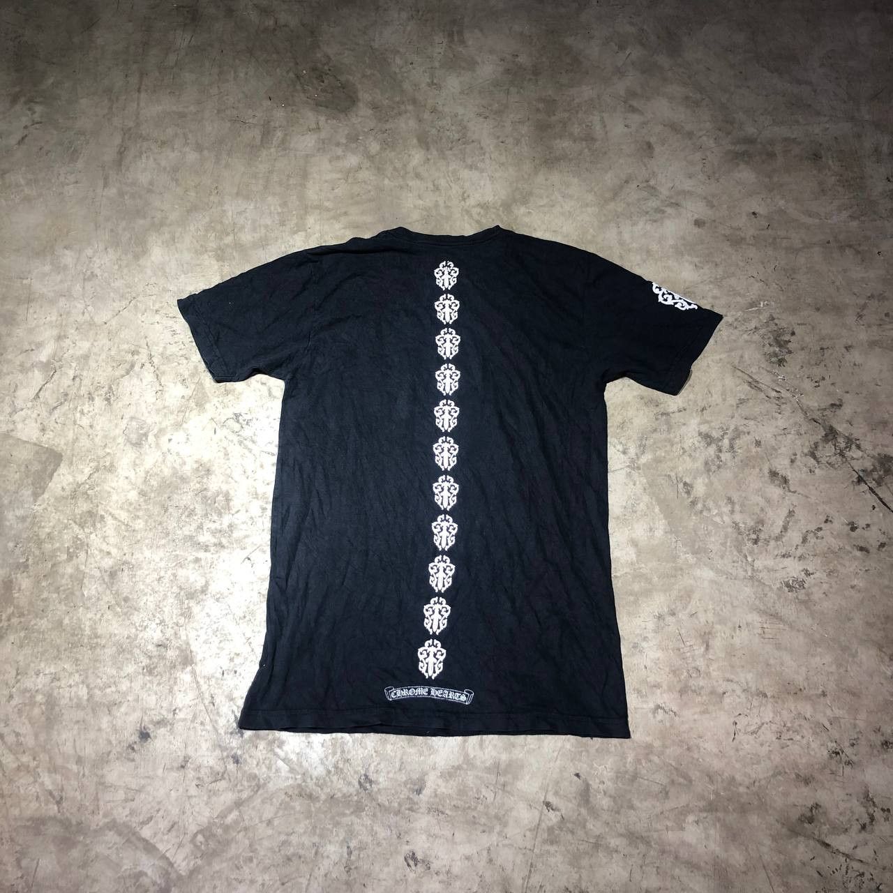 image of Chrome Hearts Multi Dagger Pocket Tee in Black, Men's (Size Medium)