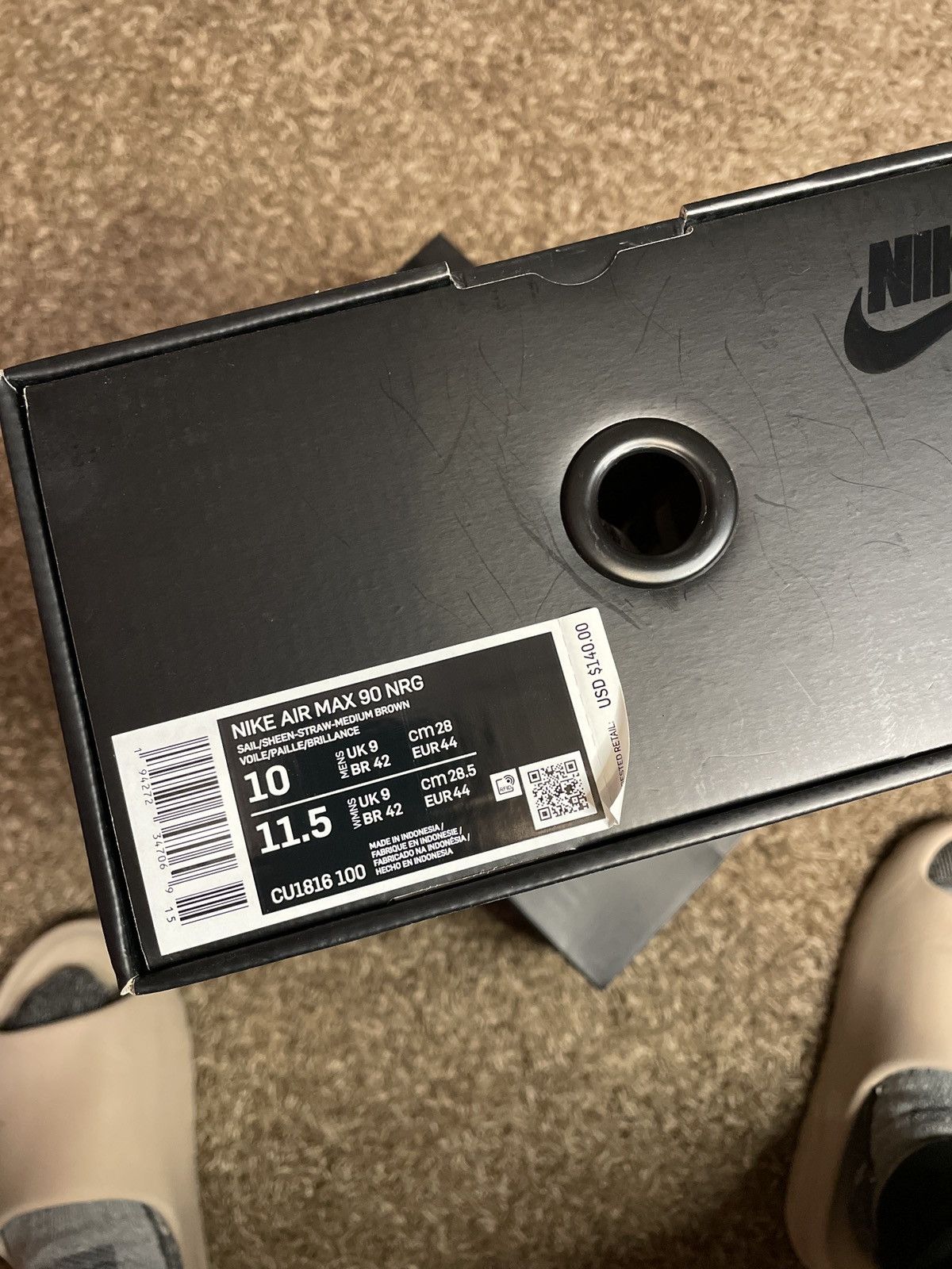 Nike Nike air max 90 NRG bacon 2021 size 10 Size US 10 / EU 43 - 4 Thumbnail