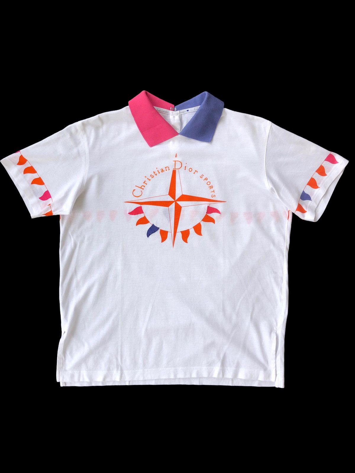 Christian Dior Monsieur GRAIL🔥80s Christian Dior Sports ™️ Logo Polo Golf Shirt Size US M / EU 48-50 / 2 - 3 Thumbnail