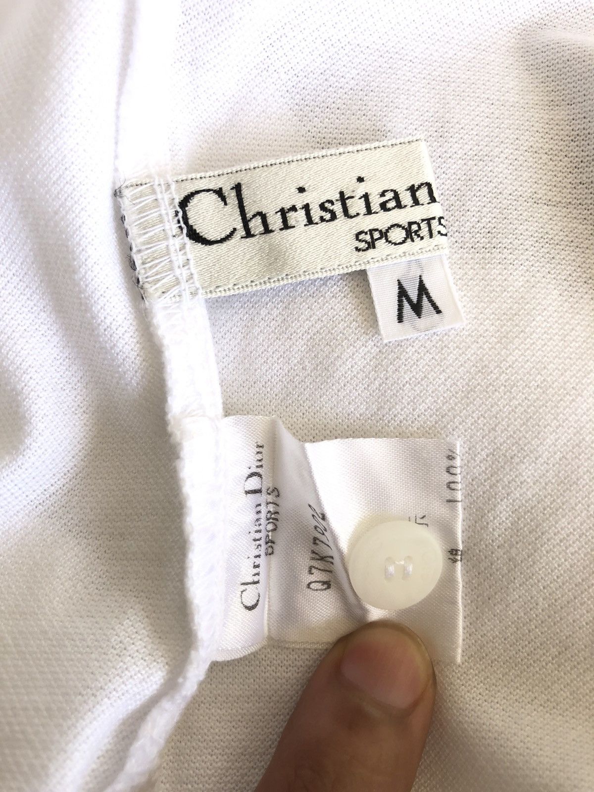 Christian Dior Monsieur GRAIL🔥80s Christian Dior Sports ™️ Logo Polo Golf Shirt Size US M / EU 48-50 / 2 - 7 Thumbnail