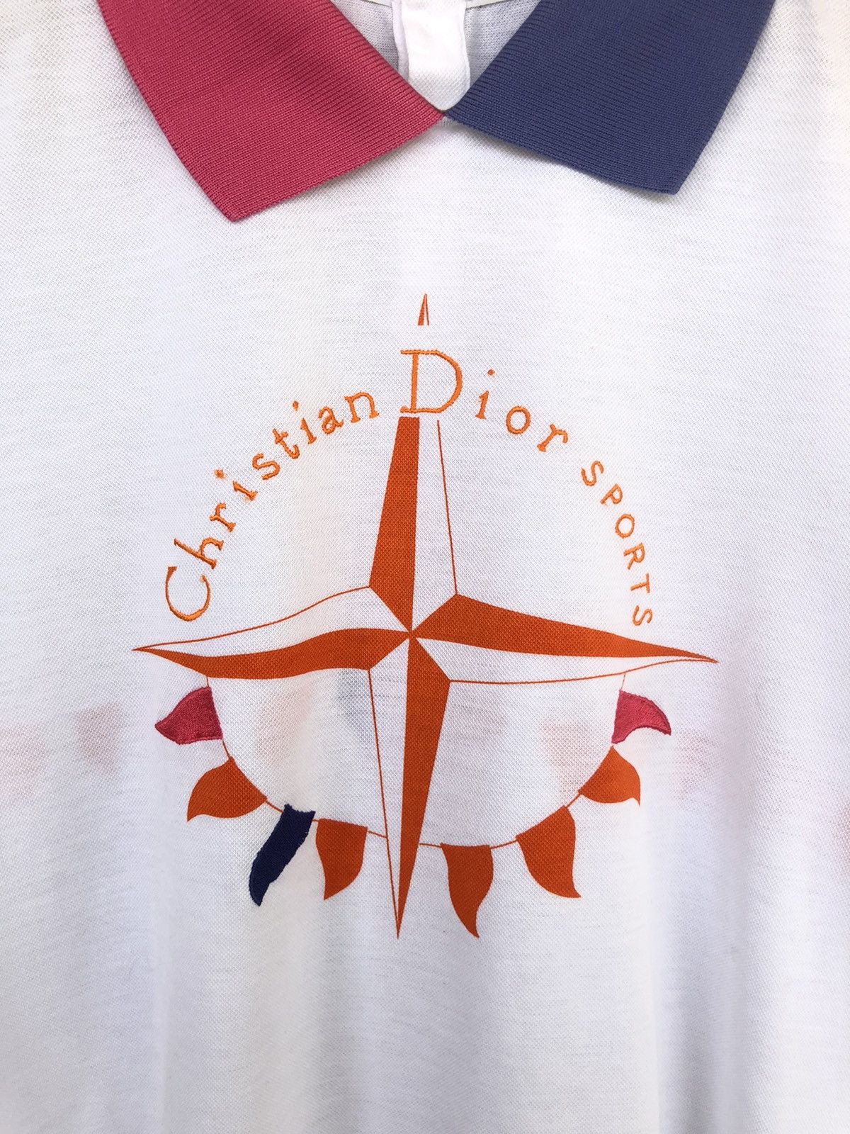 Christian Dior Monsieur GRAIL🔥80s Christian Dior Sports ™️ Logo Polo Golf Shirt Size US M / EU 48-50 / 2 - 5 Thumbnail