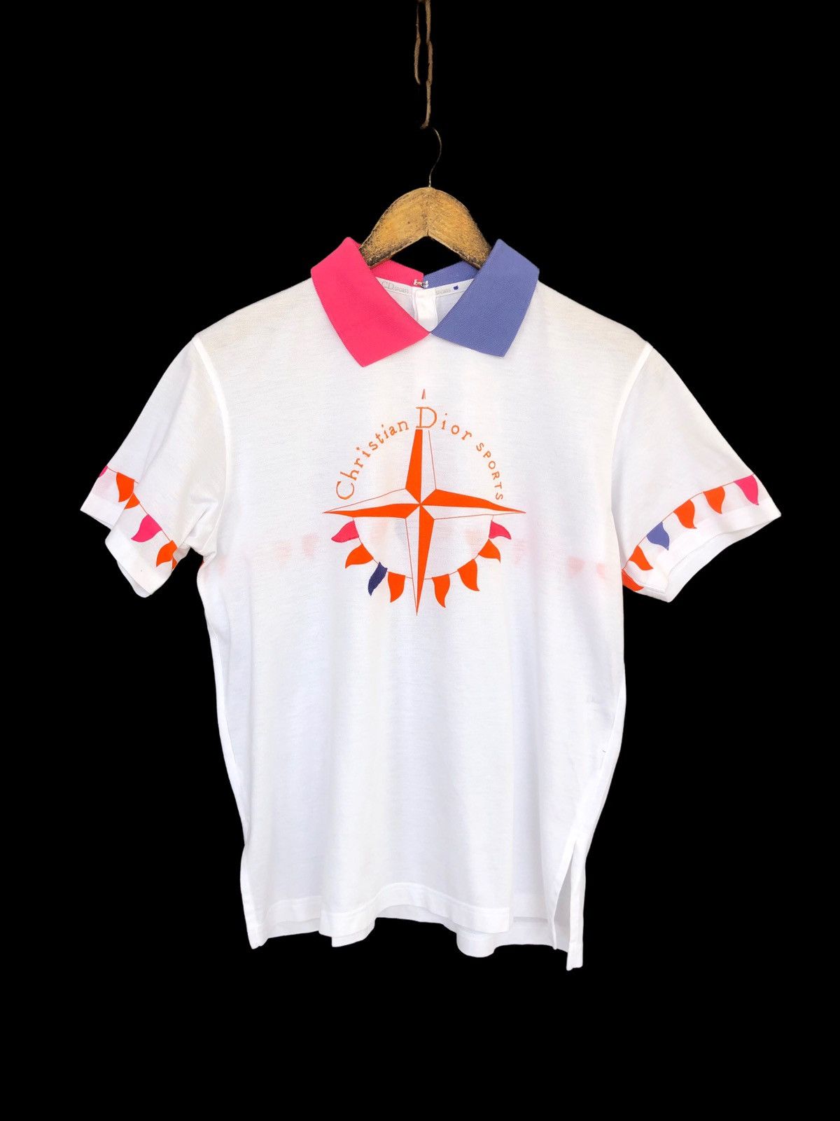 Christian Dior Monsieur GRAIL🔥80s Christian Dior Sports ™️ Logo Polo Golf Shirt Size US M / EU 48-50 / 2 - 1 Thumbnail
