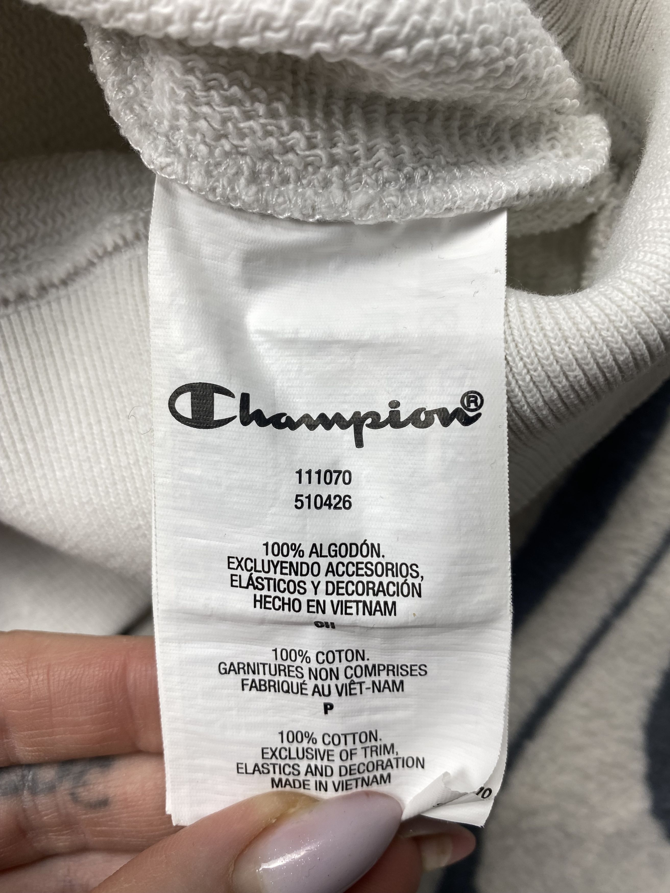 Champion Champion Vintage Barcode 1919 Mens Sweatshirt Size US S / EU 44-46 / 1 - 7 Thumbnail