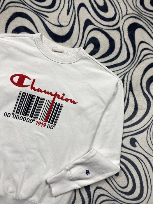 Champion cheap barcode sweatshirt