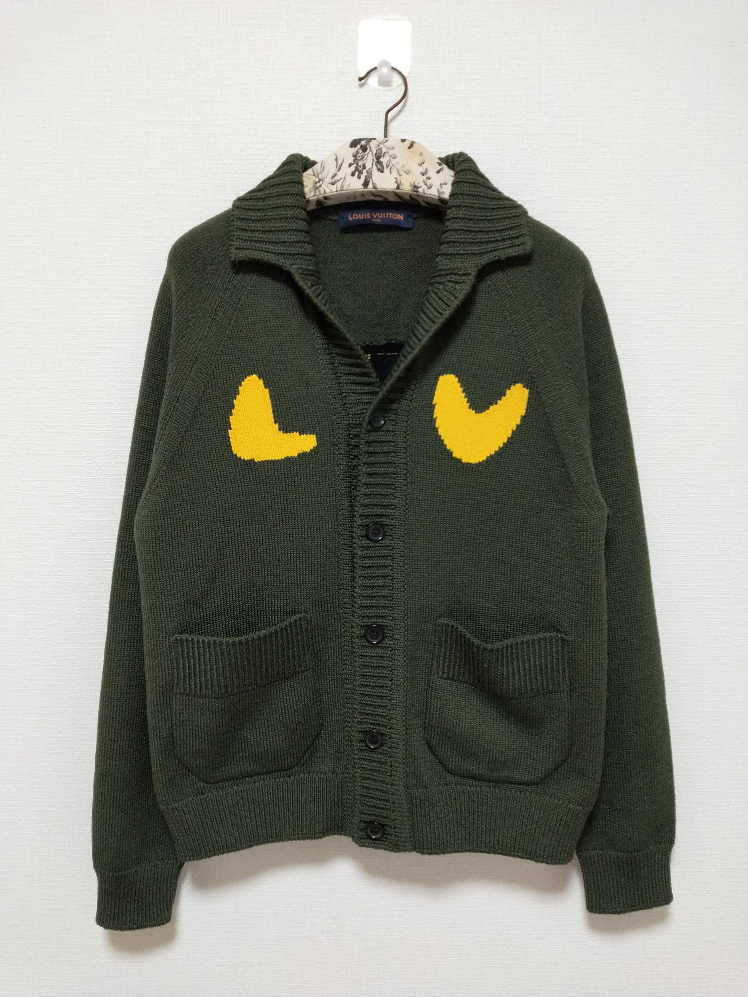Louis Vuitton × Nigo × Virgil Abloh Sophisticated Tiger Knit Cardigan Size US M / EU 48-50 / 2 - 2 Thumbnail