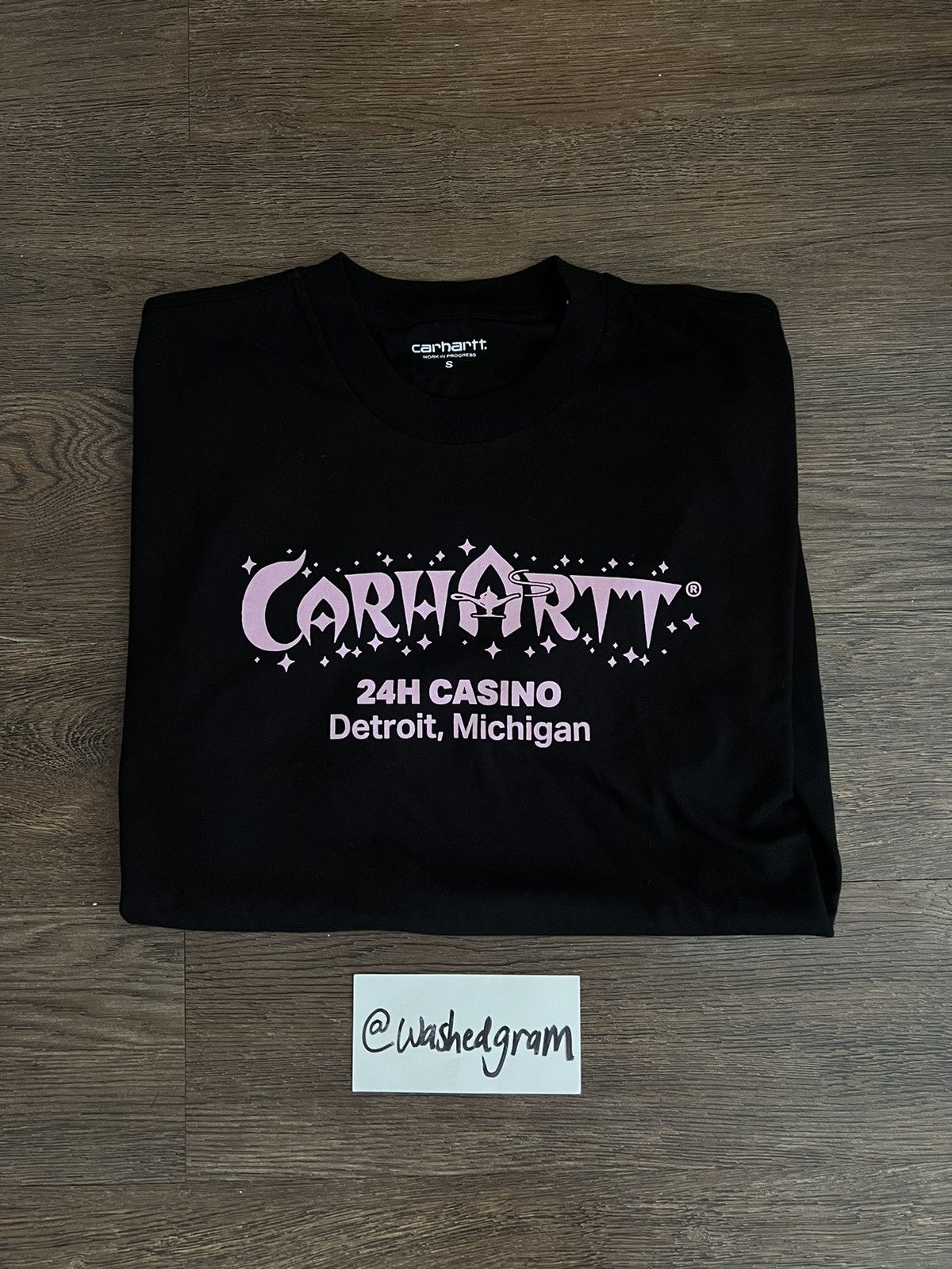 WIP 24 Hour Casino Graphic T-shirt