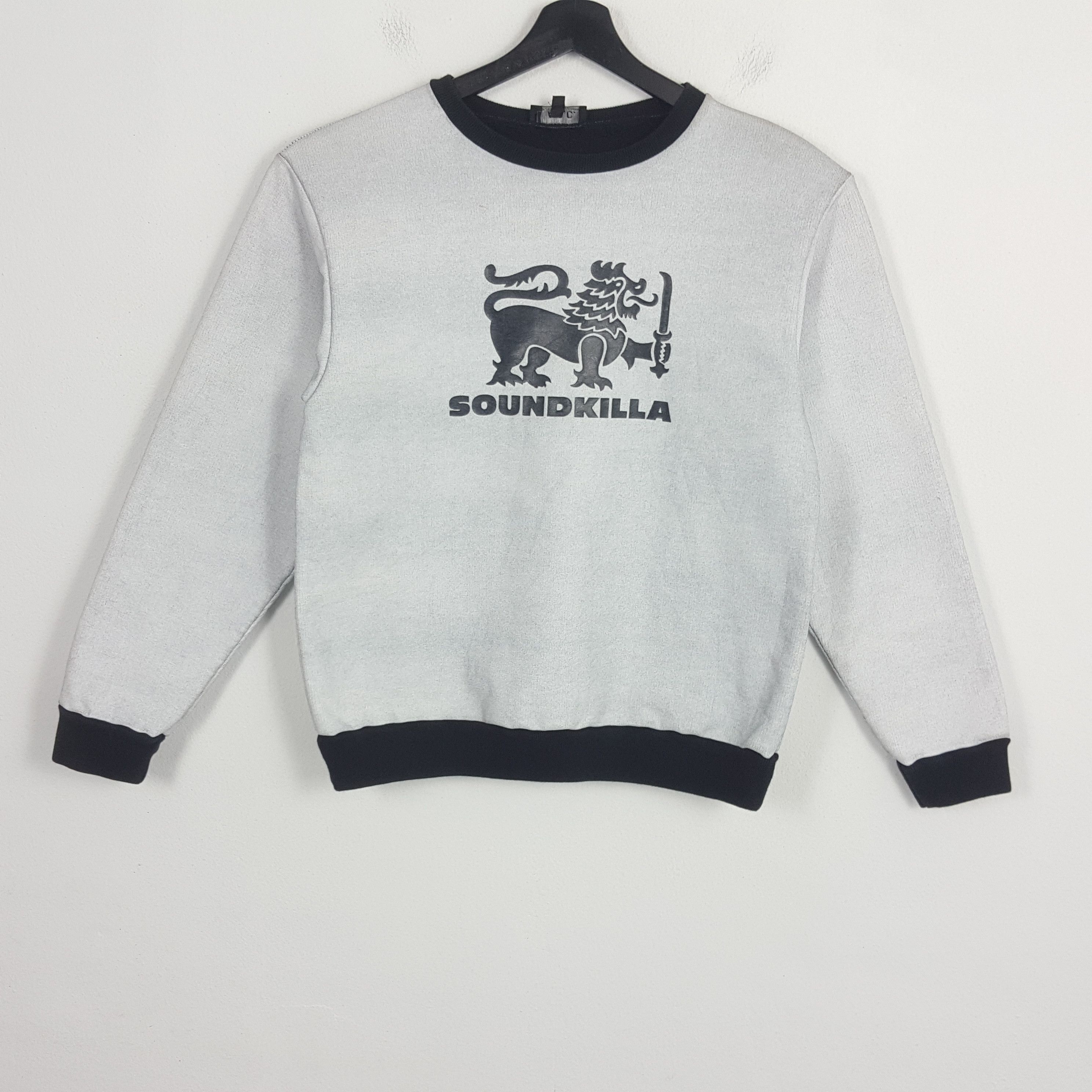 A.P.C. × Japanese Brand × Vintage A.P.C. SOUNDKILLA Center Design Sweatshirt Size US S / EU 44-46 / 1 - 1 Thumbnail
