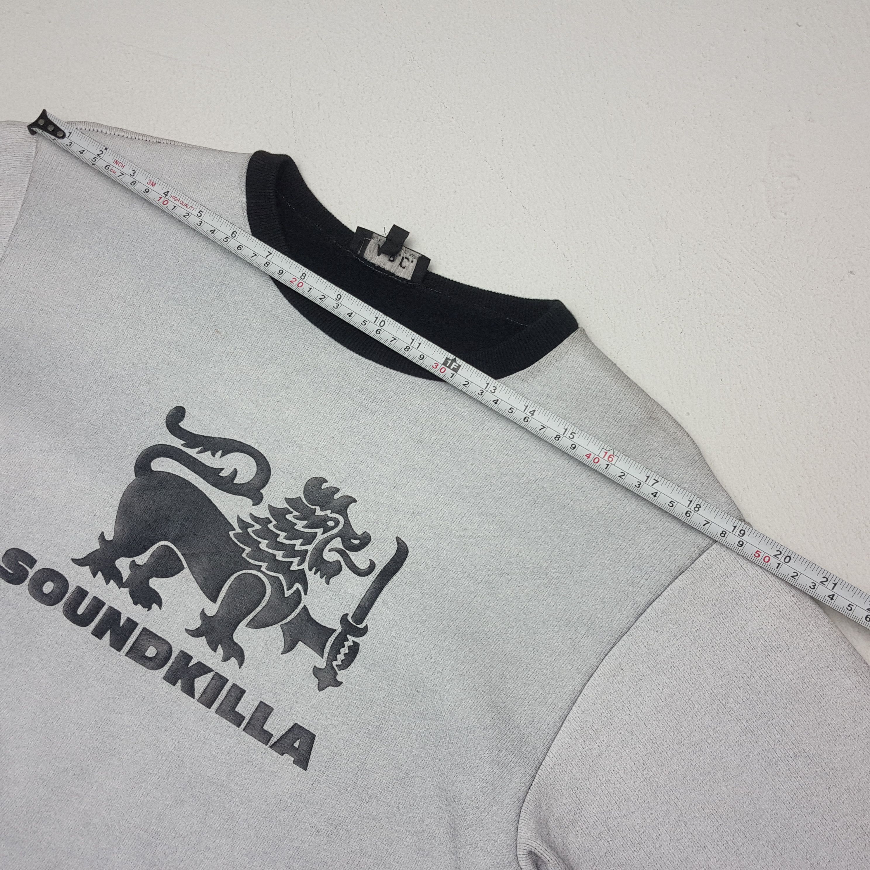 A.P.C. × Japanese Brand × Vintage A.P.C. SOUNDKILLA Center Design Sweatshirt Size US S / EU 44-46 / 1 - 4 Thumbnail