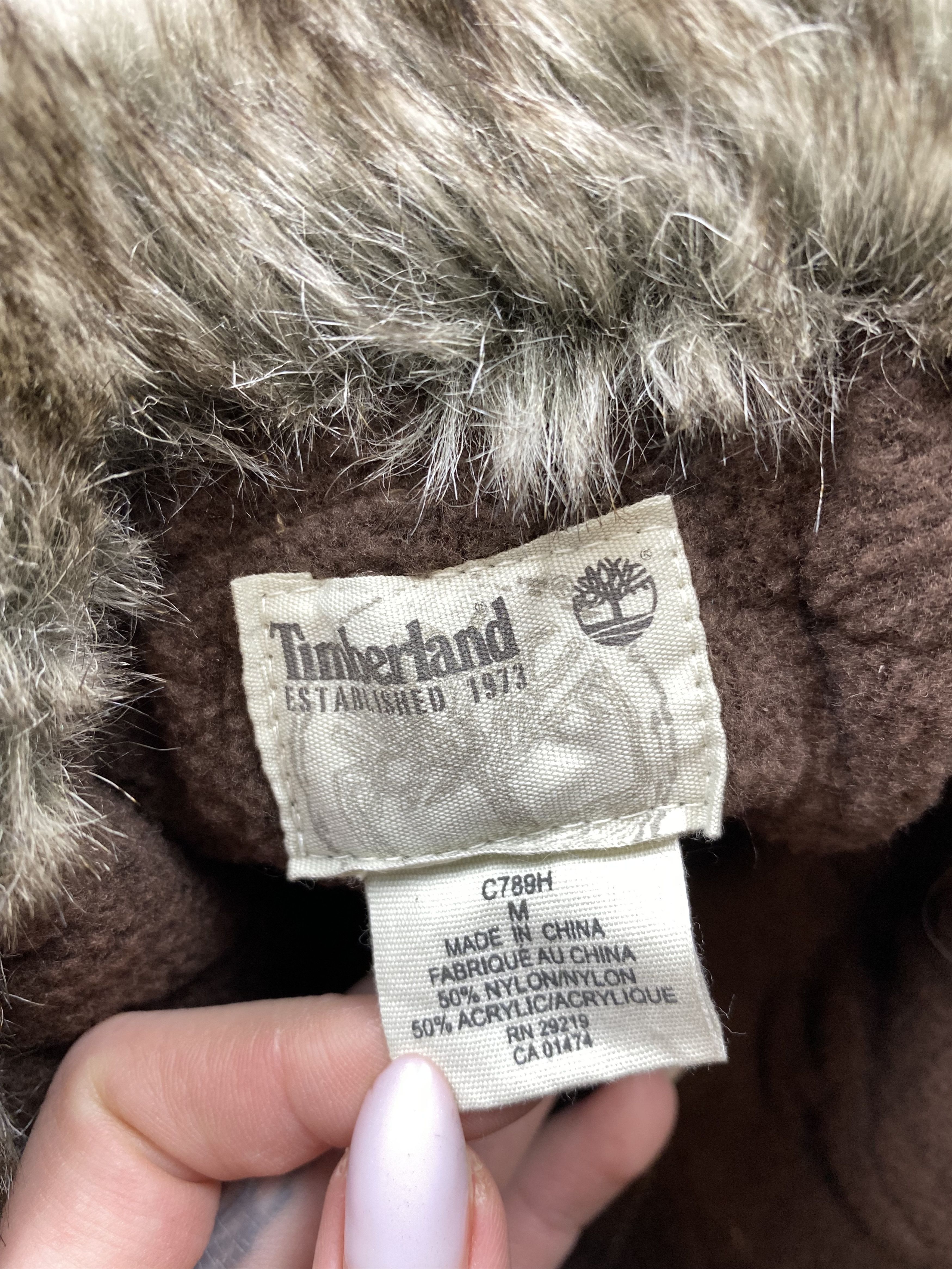 Timberland Timberland Ear Flap Mohair Fur Hat Size ONE SIZE - 6 Thumbnail