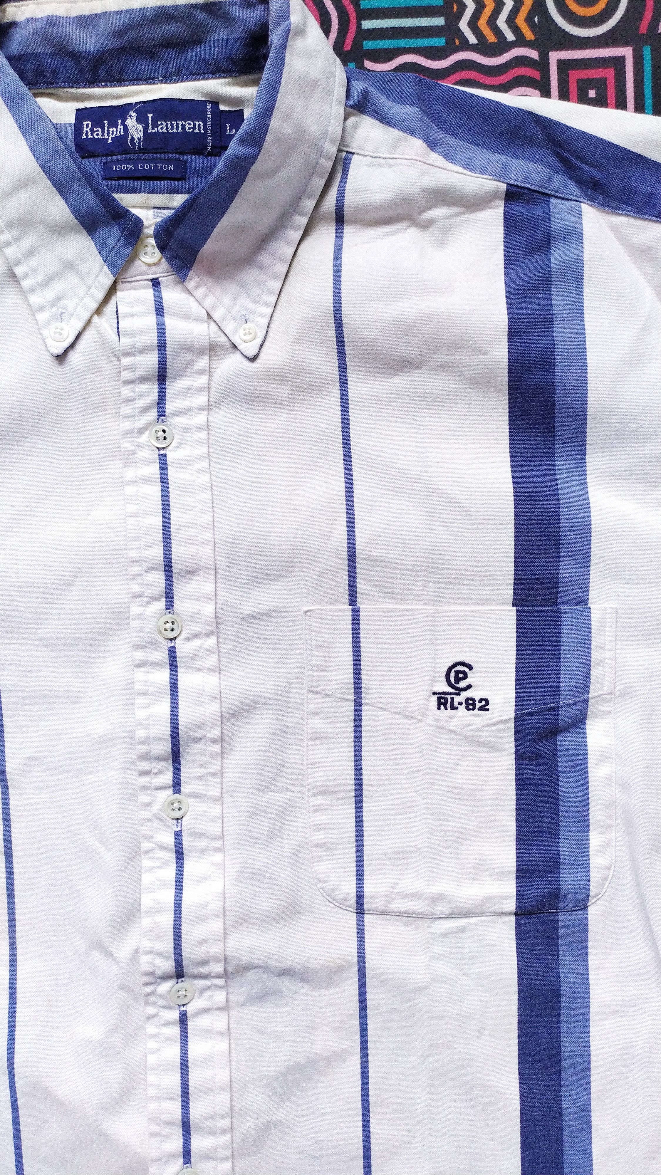 Polo Ralph Lauren Polo Ralph Lauren RL-92 Shirts Button Ups Size US L / EU 52-54 / 3 - 8 Thumbnail
