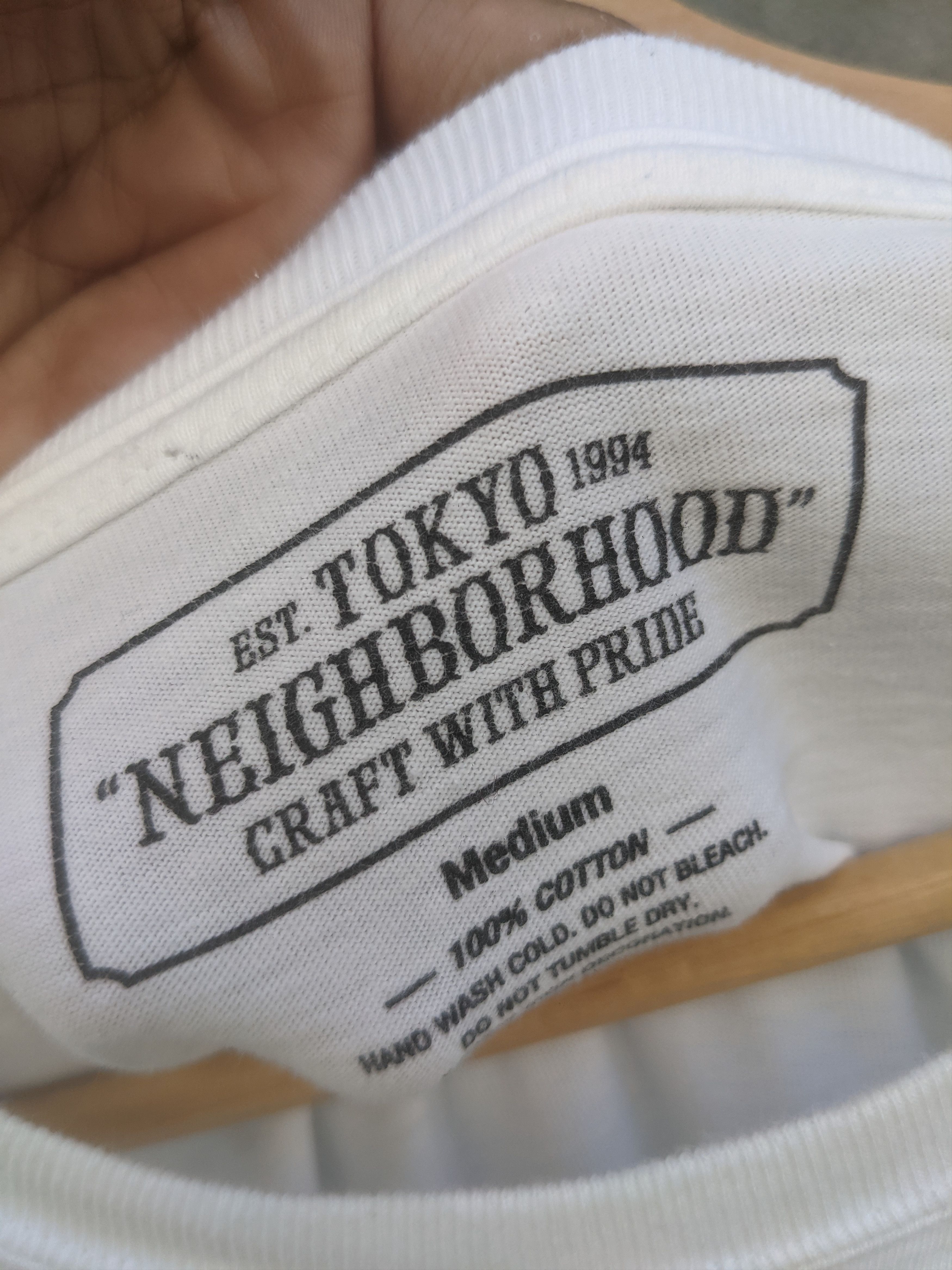 Japanese Brand × Neighborhood SS Neighborhood Spellout Long Sleeve Tee Size US M / EU 48-50 / 2 - 6 Thumbnail