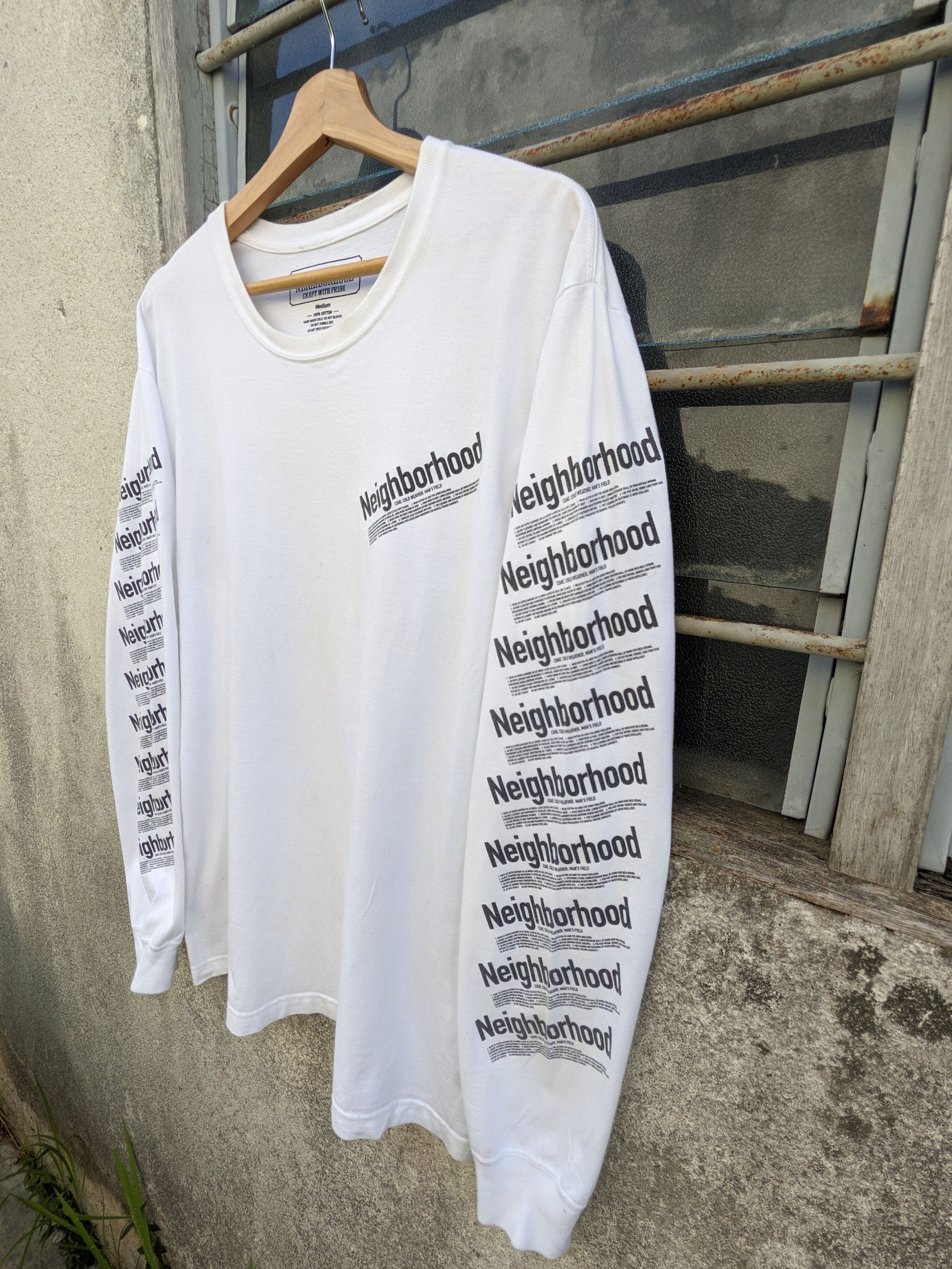 Japanese Brand × Neighborhood SS Neighborhood Spellout Long Sleeve Tee Size US M / EU 48-50 / 2 - 3 Thumbnail