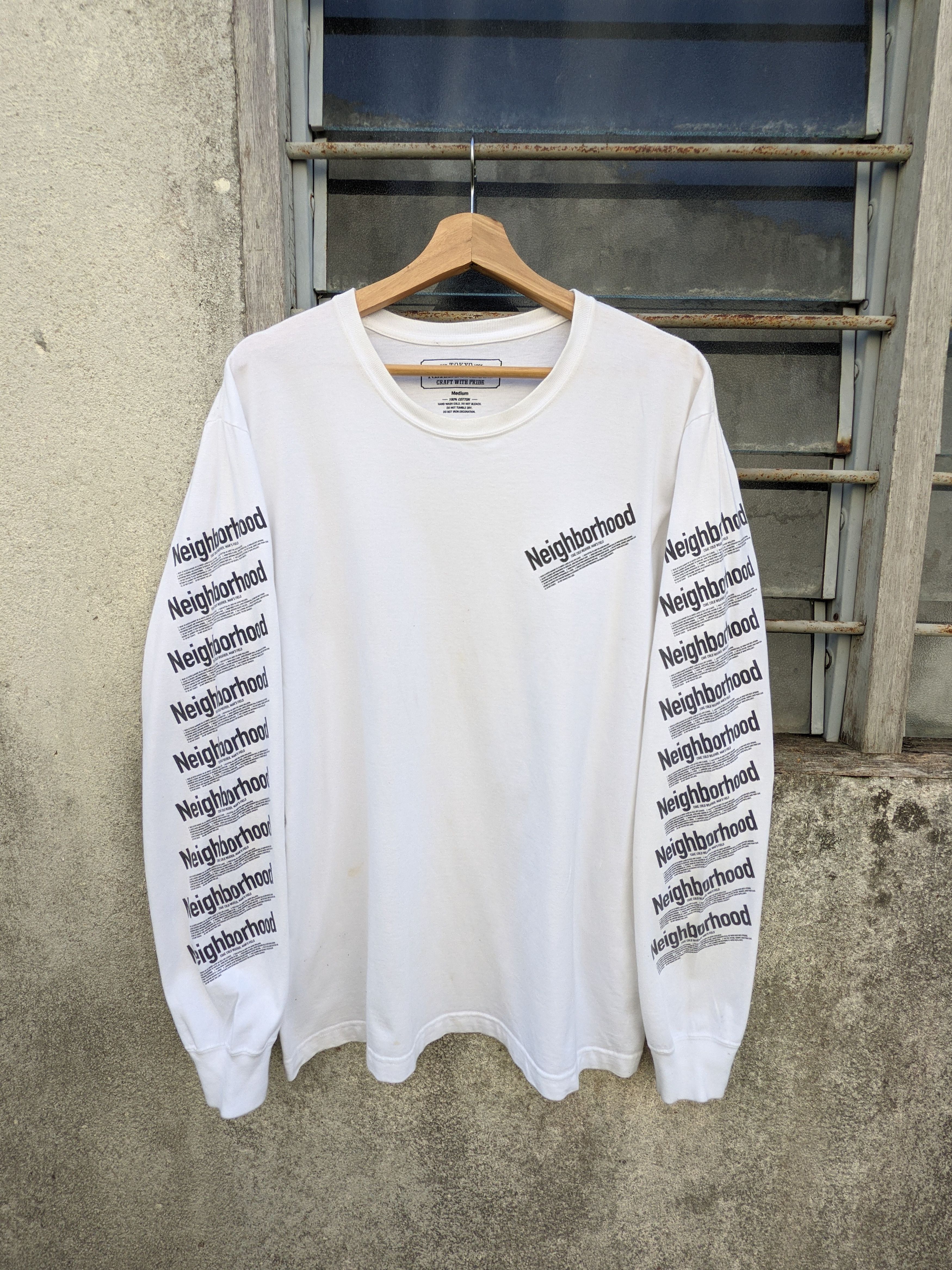 Japanese Brand × Neighborhood SS Neighborhood Spellout Long Sleeve Tee Size US M / EU 48-50 / 2 - 5 Thumbnail