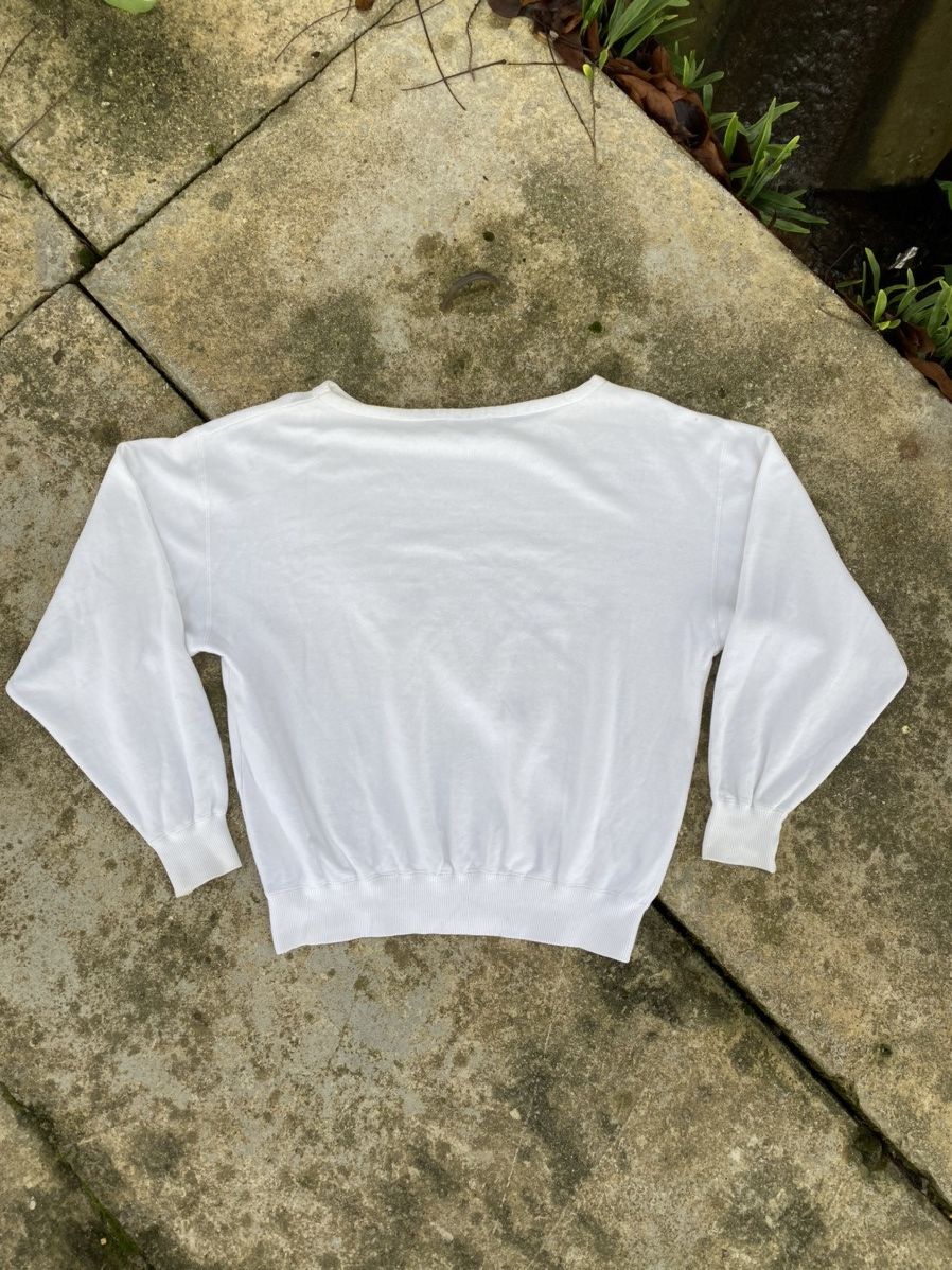 Issey Miyake Vintage 80’s Issey Miyake Big Logo Crewneck Sweater Size US M / EU 48-50 / 2 - 2 Thumbnail