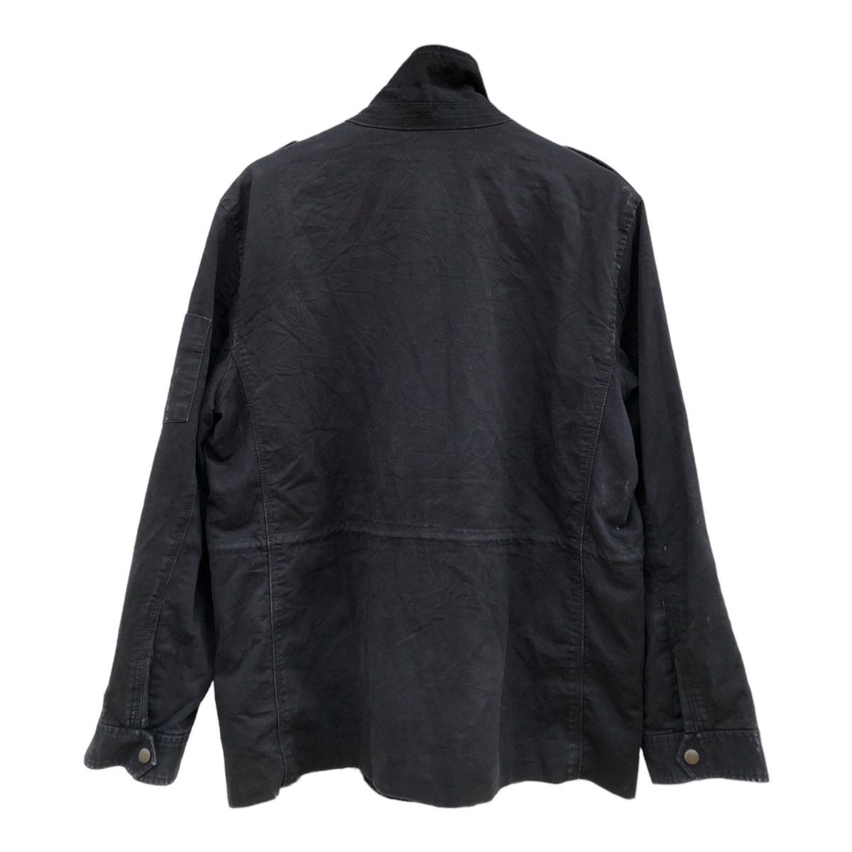 Gap Gap Embroidered Worker Jacket cotton Black Color Size US XL / EU 56 / 4 - 2 Thumbnail