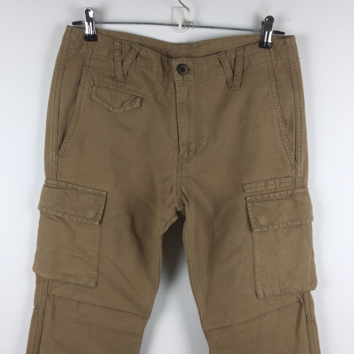 ABAHOUSE × Japanese Brand ABAHOUSE cargo multiple nine pocket nice design Size US 30 / EU 46 - 4 Thumbnail