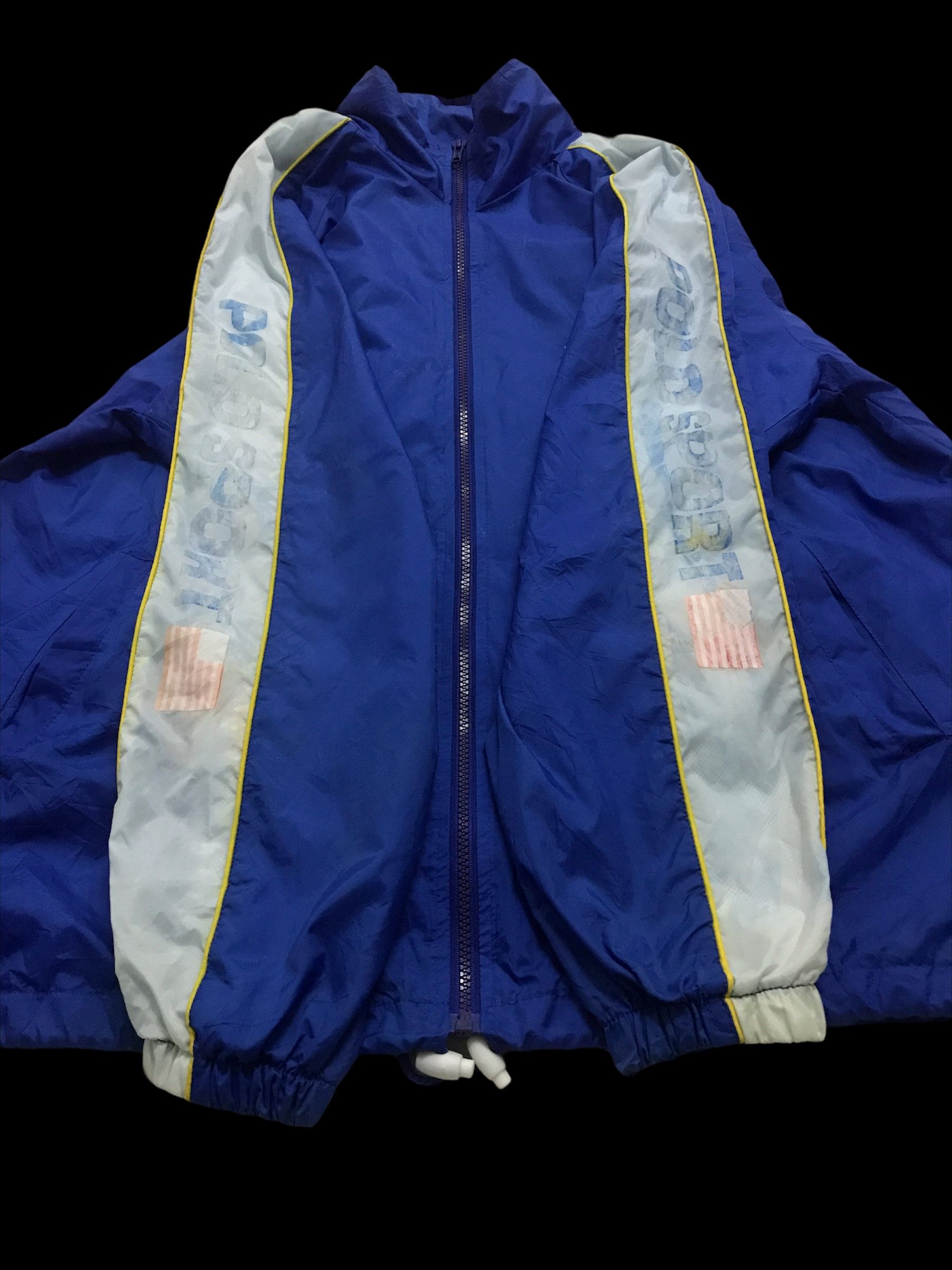 Polo Ralph Lauren × Vintage Vintage Polo Sport Ralph Laured Light Jacket Logo Stripes Size US L / EU 52-54 / 3 - 4 Thumbnail