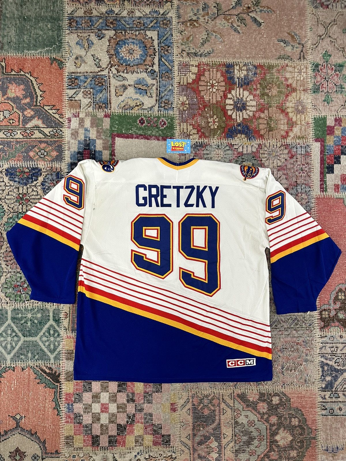 90's Wayne Gretzky St. Louis Blues Starter NHL Jersey Size XL