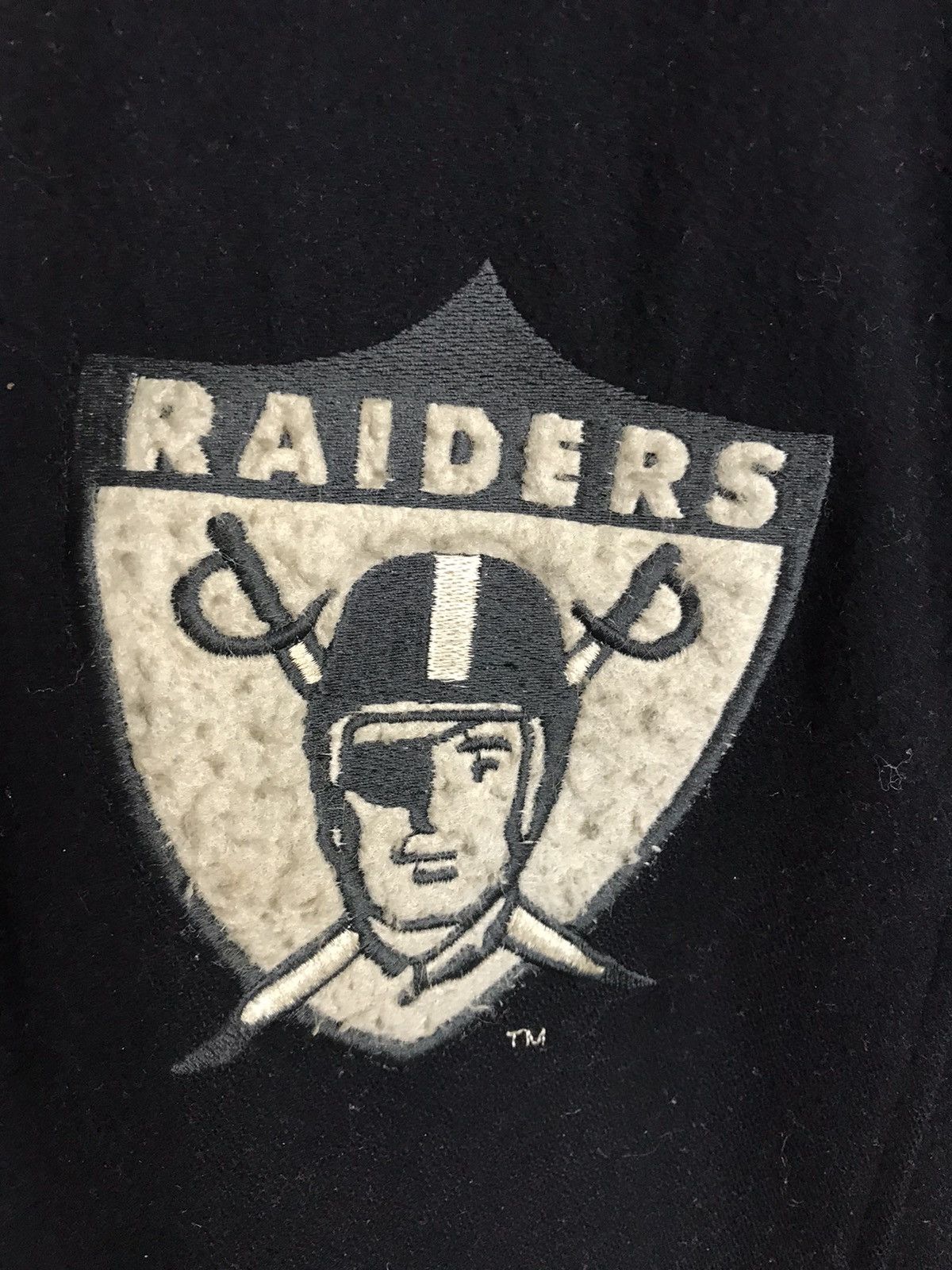 Vintage RARE Vintage Distressed Raiders Varsity Jacket Size US M / EU 48-50 / 2 - 10 Thumbnail