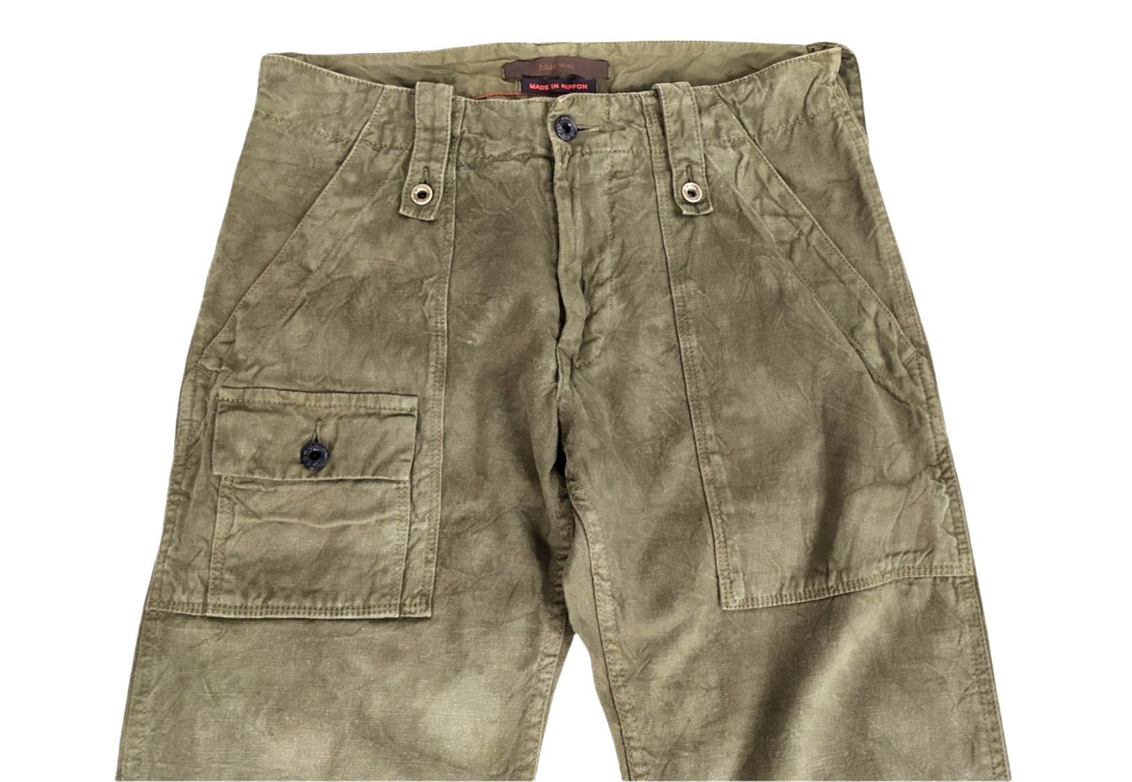 Japanese Brand Blue Way Japanese brand fatigue pants Size US 30 / EU 46 - 5 Thumbnail
