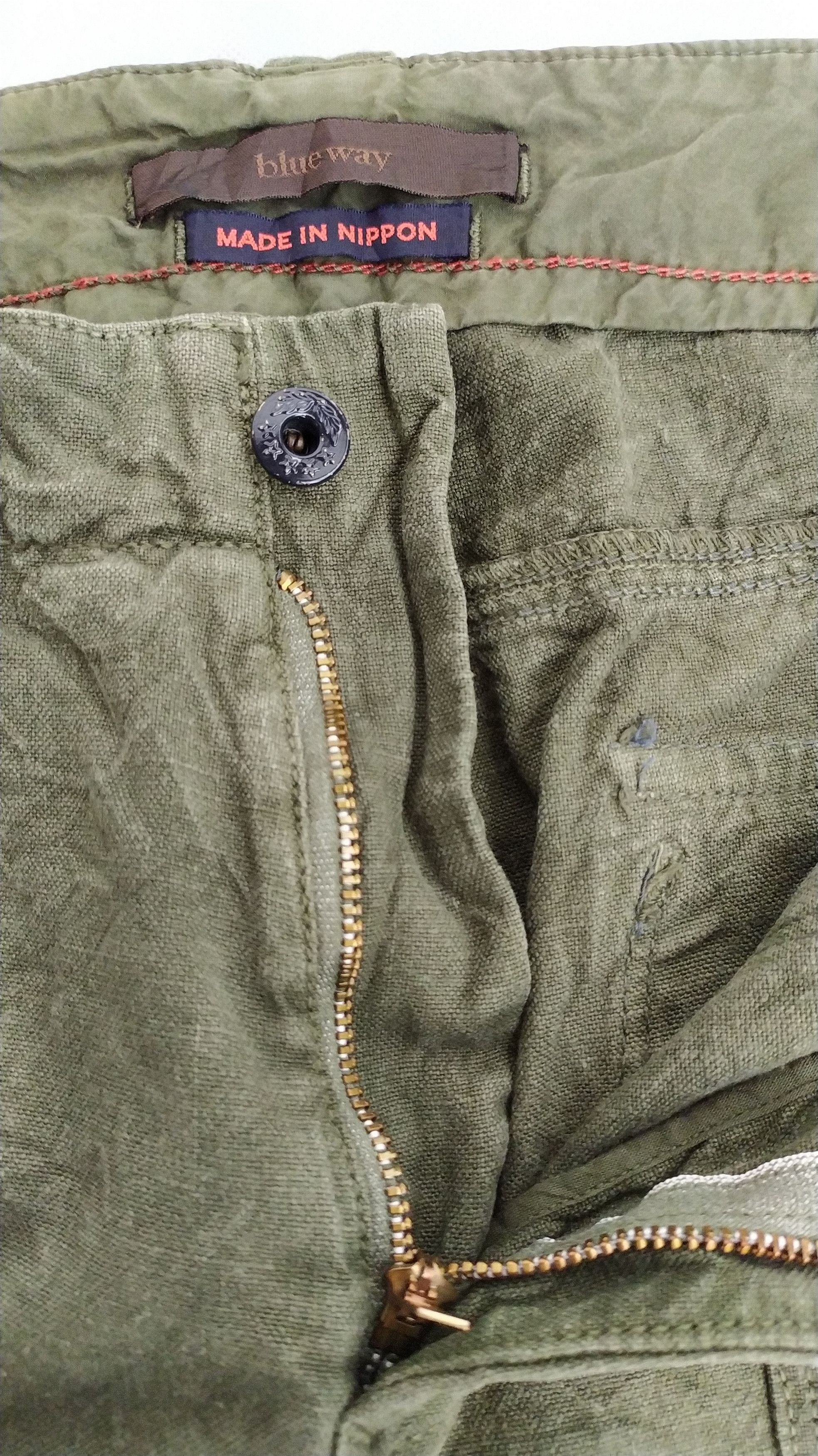Japanese Brand Blue Way Japanese brand fatigue pants Size US 30 / EU 46 - 8 Thumbnail
