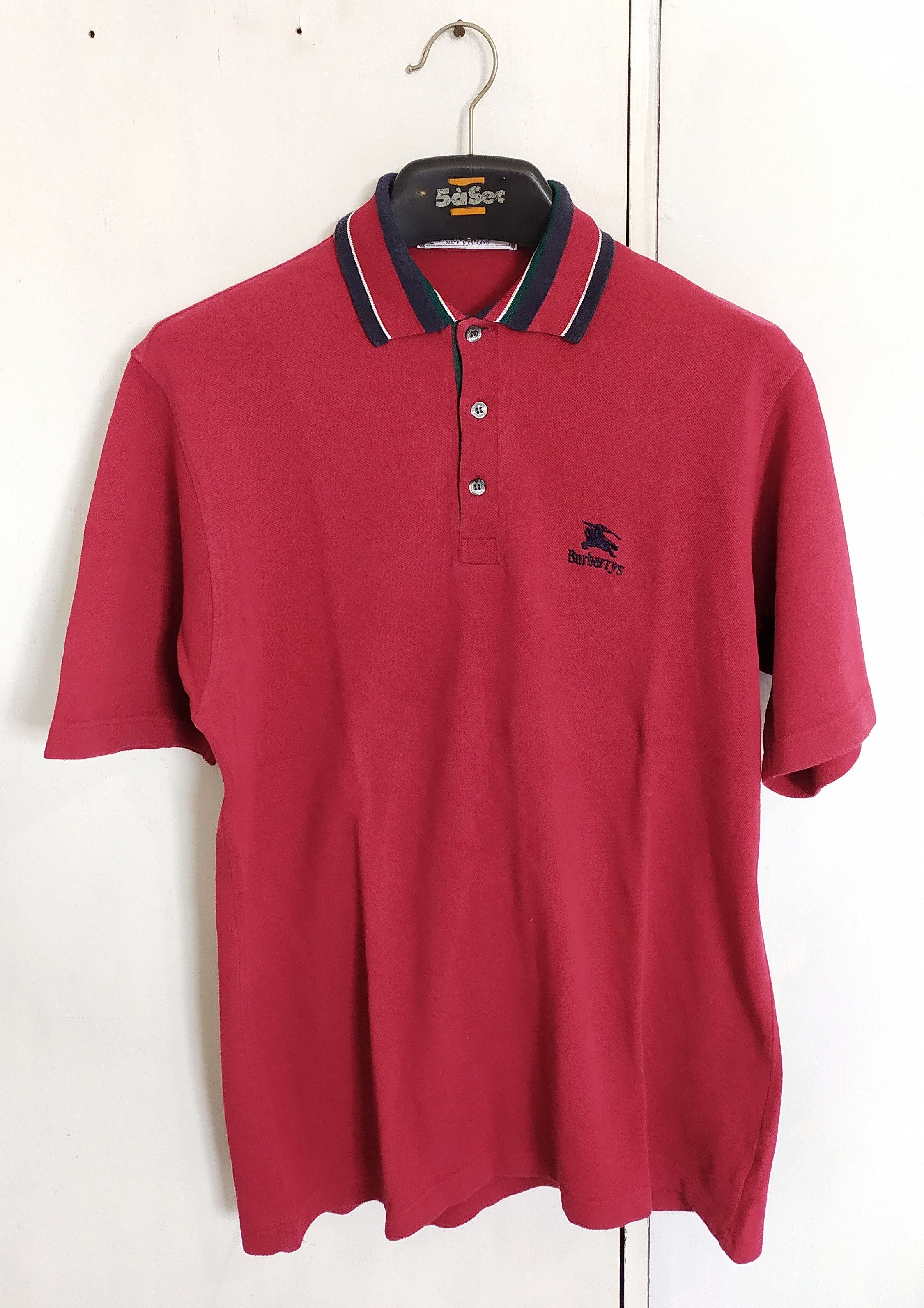 Burberry Vintage Burberrys Polo Shirt size L Size US L / EU 52-54 / 3 - 1 Thumbnail