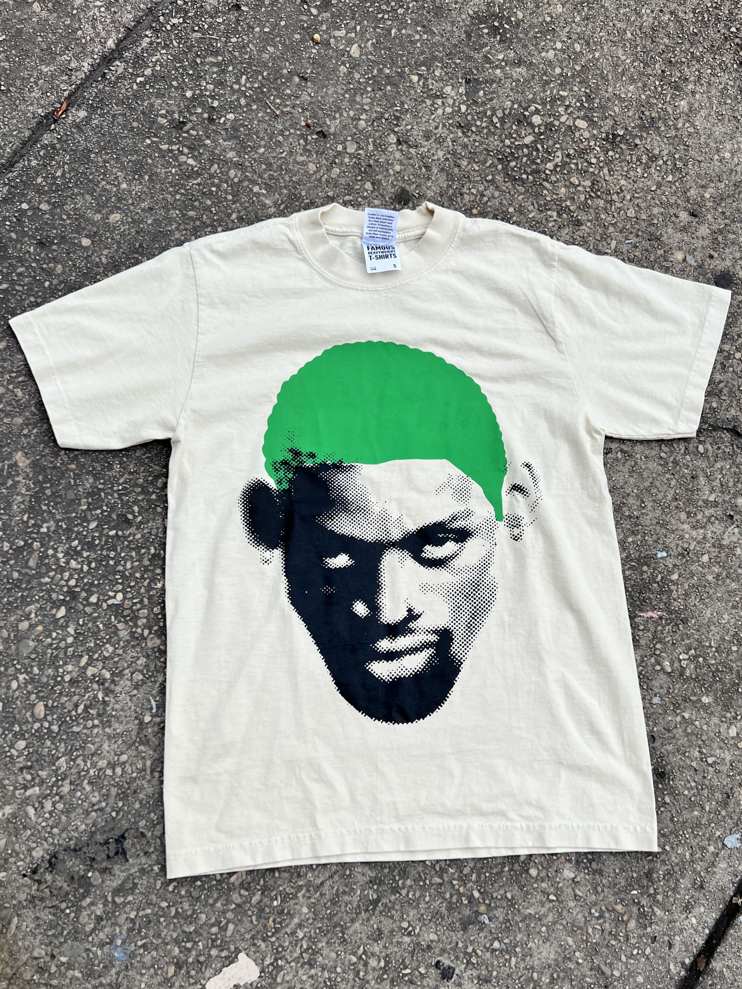 Prolific Dennis Rodman Green Hair Tshirt | Grailed