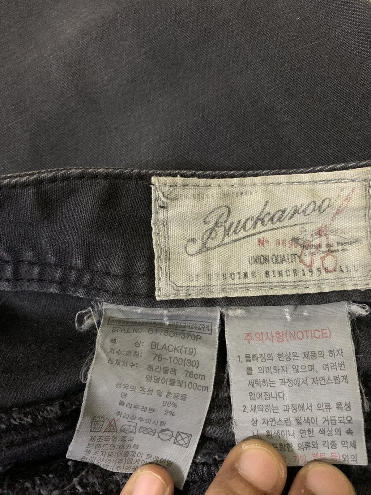 Japanese Brand Japan Buckaroo Cargo Tactical Multipocket Pants Size US 30 / EU 46 - 8 Thumbnail