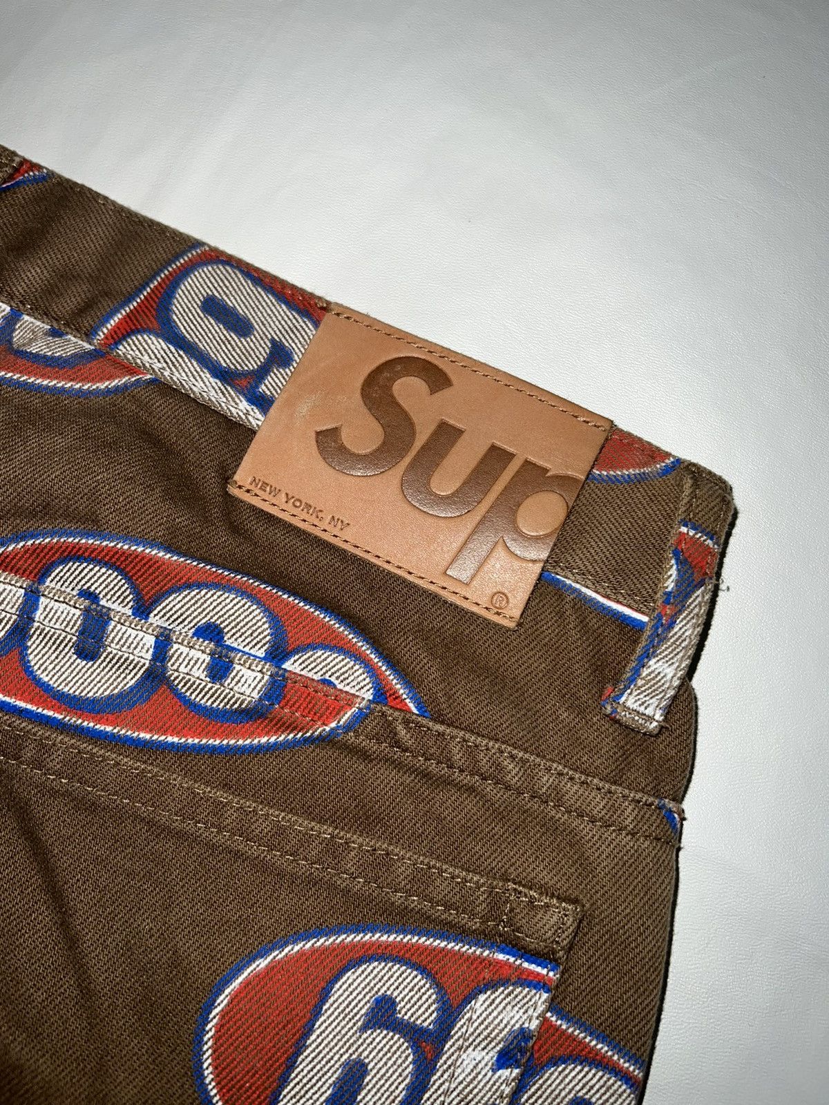 Supreme Supreme 666 Denim Pants Size US 32 / EU 48 - 4 Thumbnail