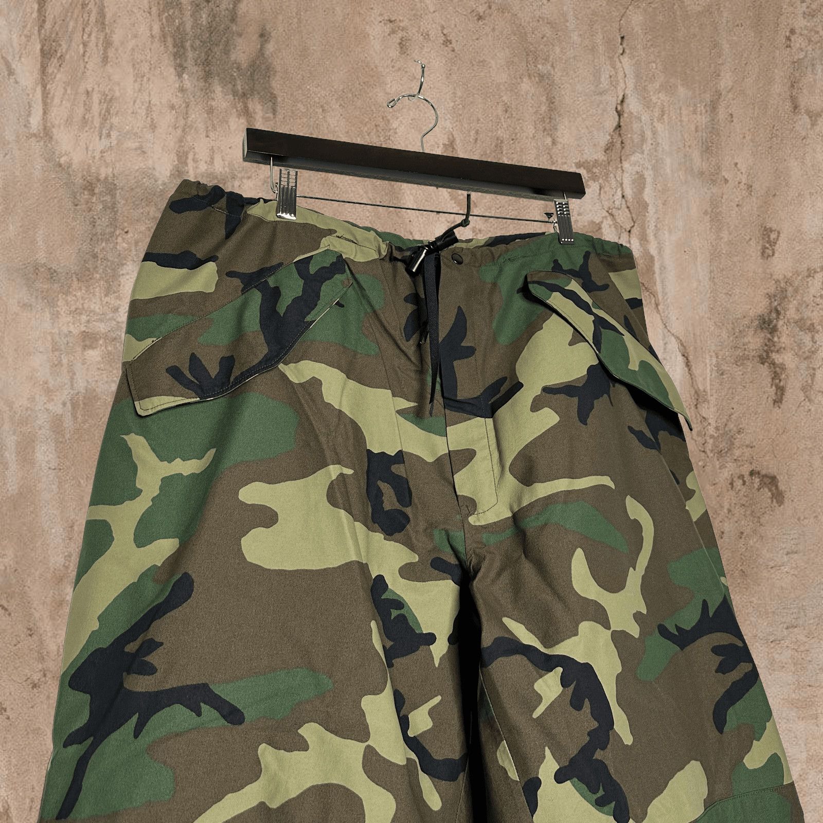 Vintage Nylon Military Camo Pants Baggy Fit Water Resistant Woodland Size US 36 / EU 52 - 4 Thumbnail