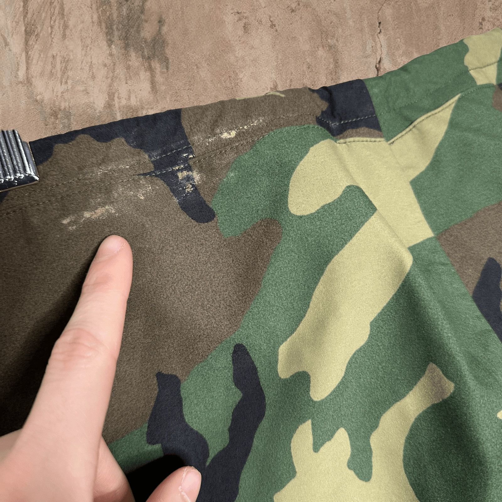 Vintage Nylon Military Camo Pants Baggy Fit Water Resistant Woodland Size US 36 / EU 52 - 5 Thumbnail