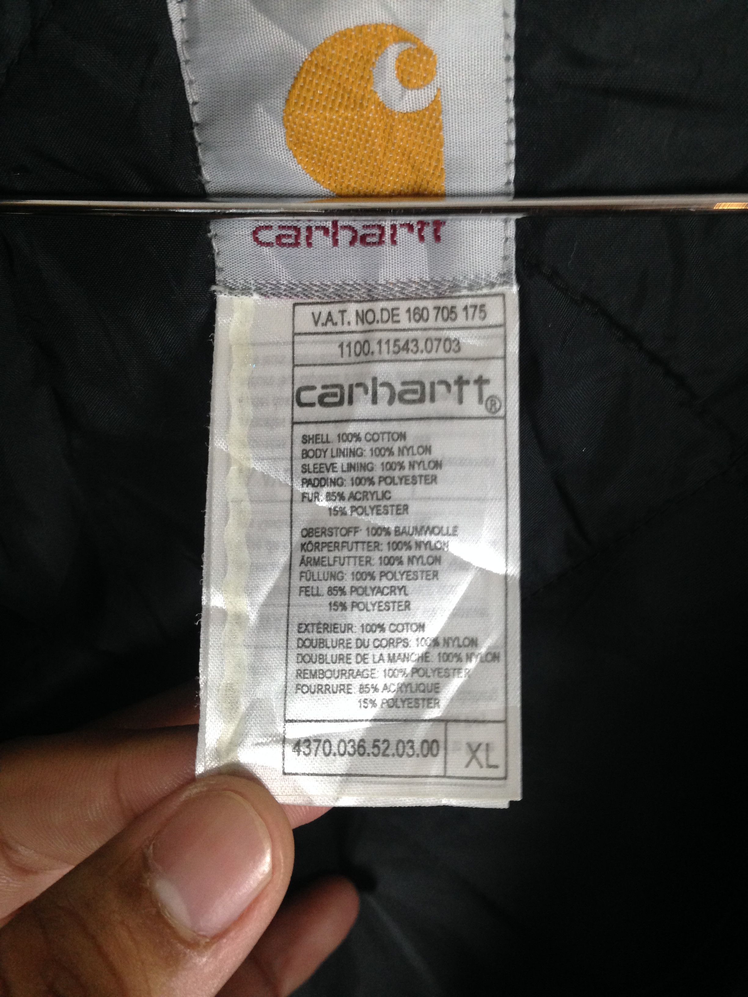 Carhartt Carhartt Work Jacket Vintage Size US XL / EU 56 / 4 - 6 Thumbnail