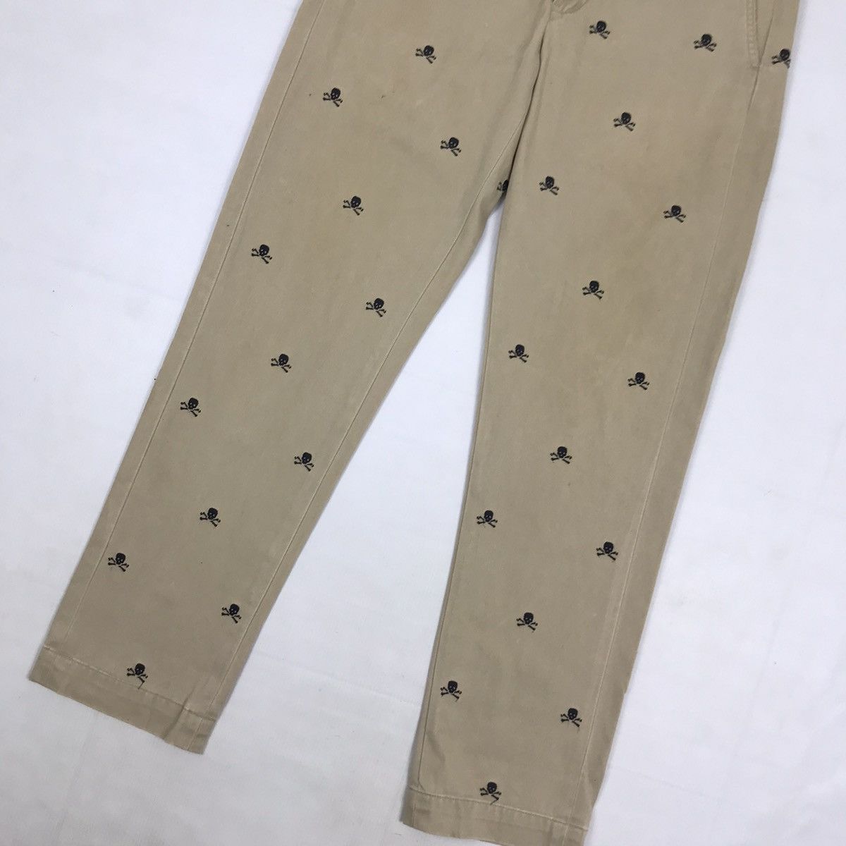 Polo Ralph Lauren × Ralph Lauren × Vintage Vintage Polo Ralph Lauren Rugby Skull Pants Size US 29 - 3 Thumbnail