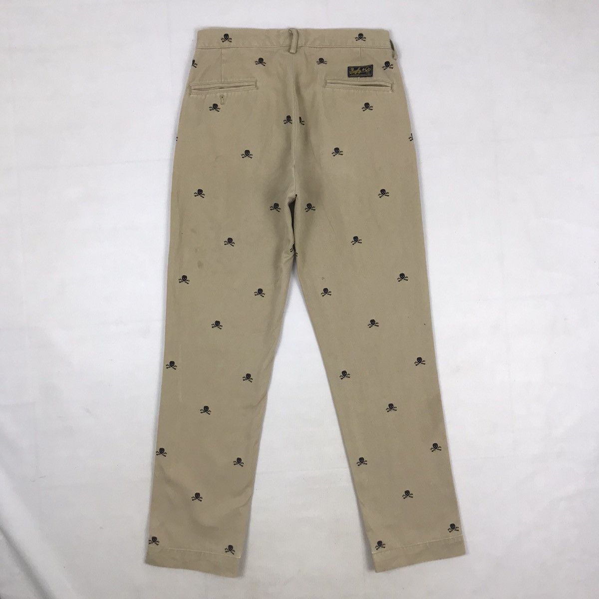 Polo Ralph Lauren × Ralph Lauren × Vintage Vintage Polo Ralph Lauren Rugby Skull Pants Size US 29 - 4 Thumbnail