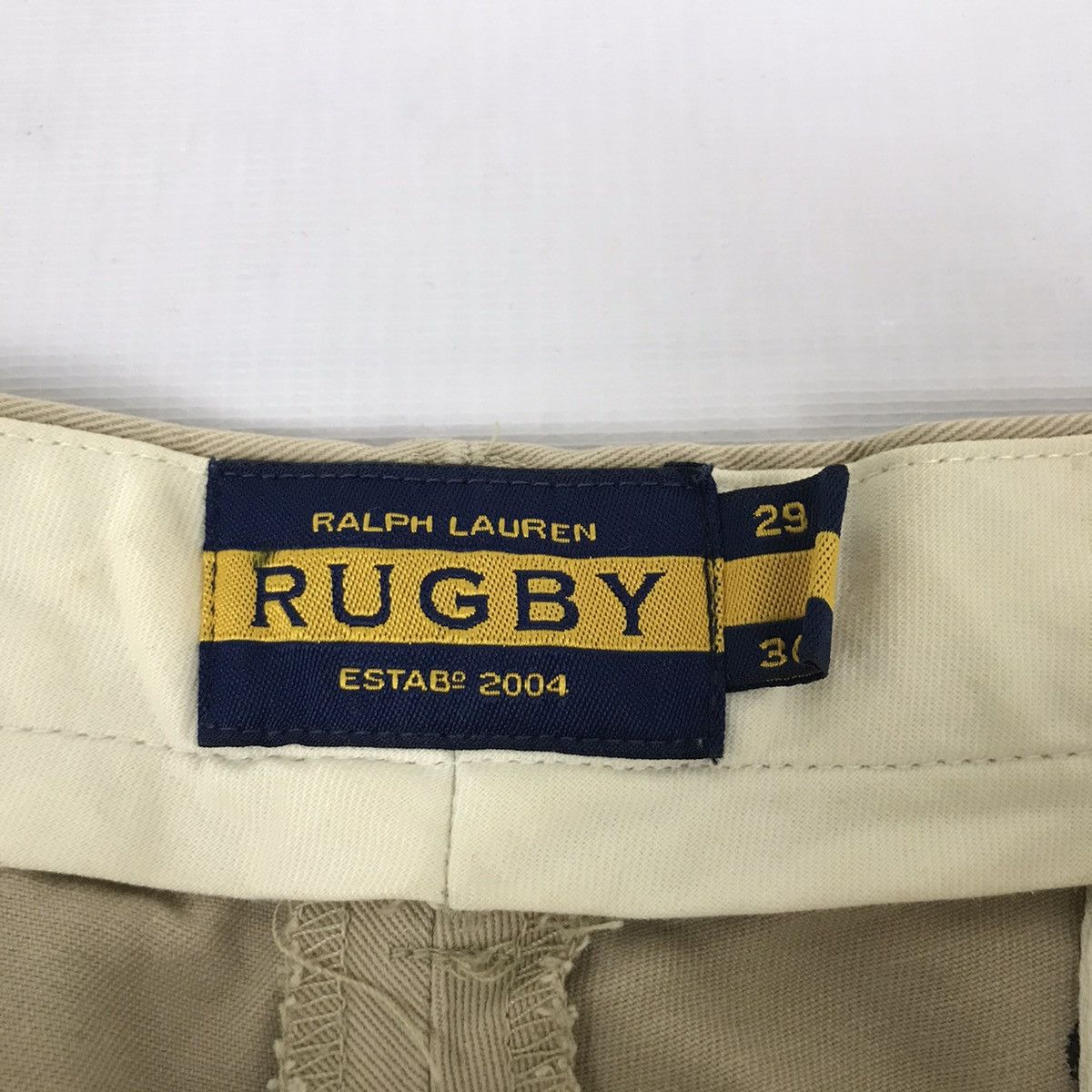 Polo Ralph Lauren × Ralph Lauren × Vintage Vintage Polo Ralph Lauren Rugby Skull Pants Size US 29 - 8 Thumbnail