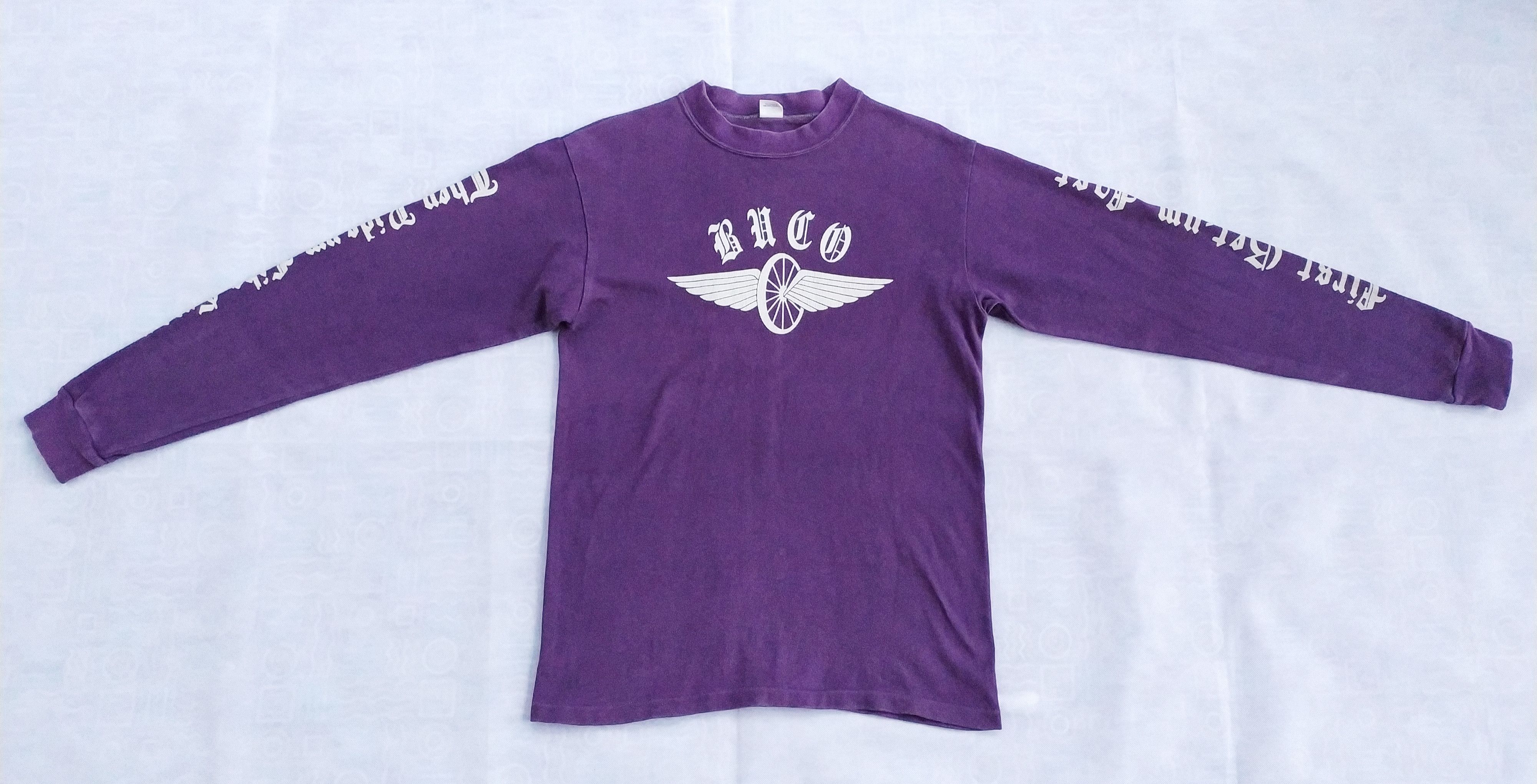 The Real McCoy's The Real McCoy's Buco longsleeve thick T Shirt size M Size US M / EU 48-50 / 2 - 2 Thumbnail