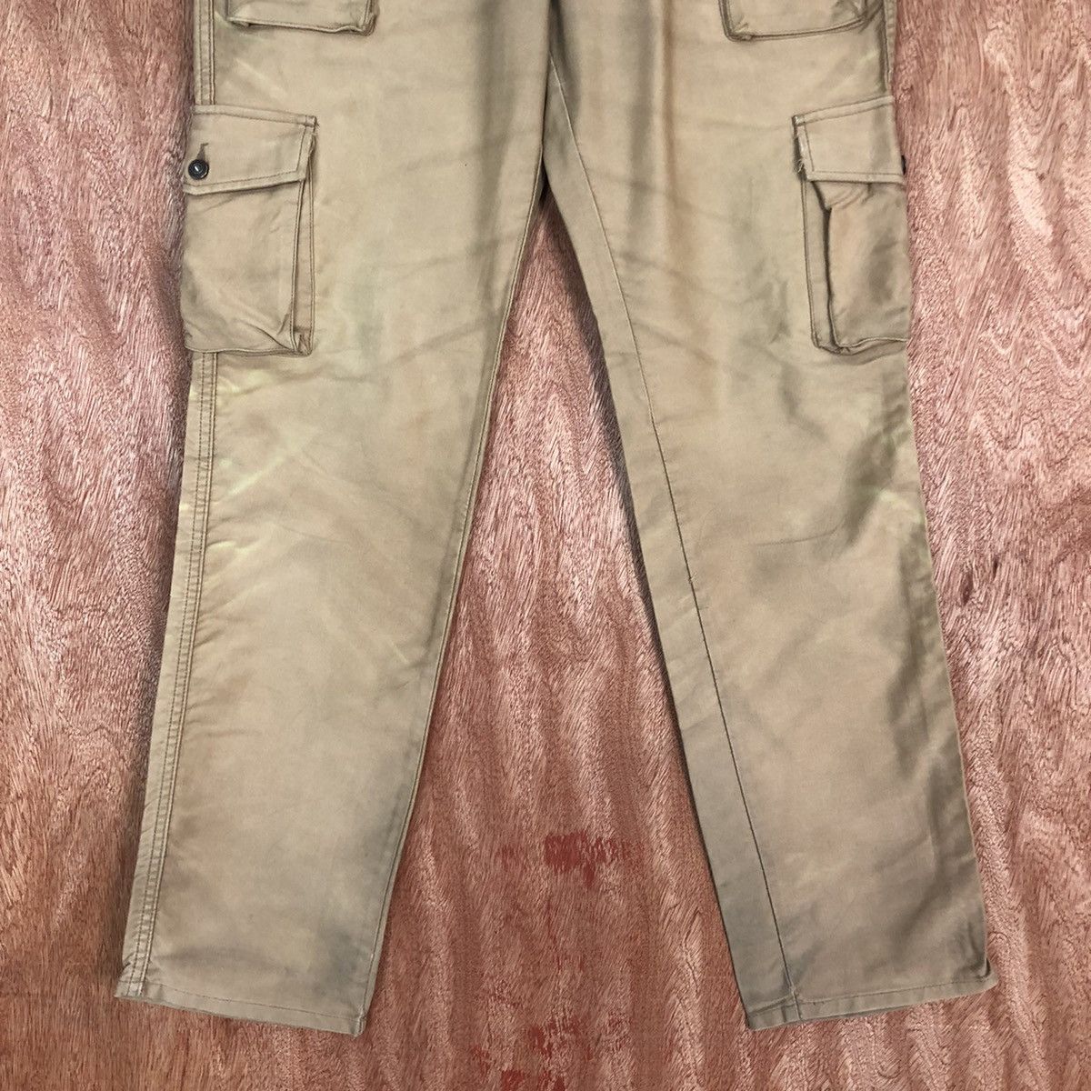 Global Work DLL Global Work Brown Multipocket Cargo Pants #1648 Size US 34 / EU 50 - 3 Thumbnail