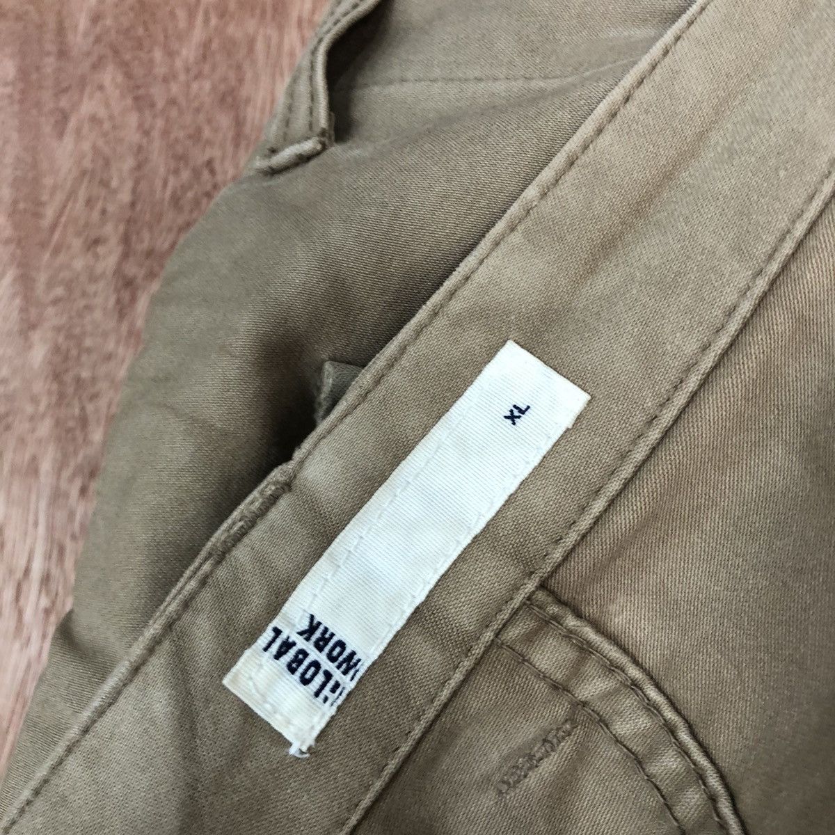 Global Work DLL Global Work Brown Multipocket Cargo Pants #1648 Size US 34 / EU 50 - 12 Thumbnail