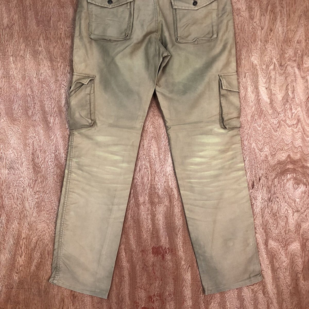 Global Work DLL Global Work Brown Multipocket Cargo Pants #1648 Size US 34 / EU 50 - 10 Thumbnail