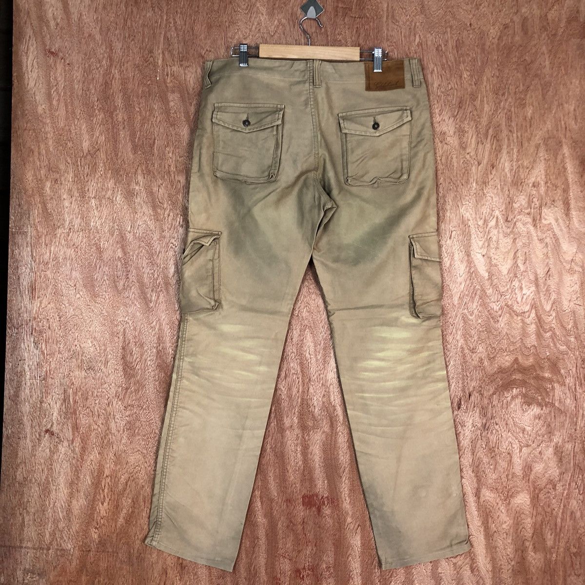 Global Work DLL Global Work Brown Multipocket Cargo Pants #1648 Size US 34 / EU 50 - 8 Thumbnail