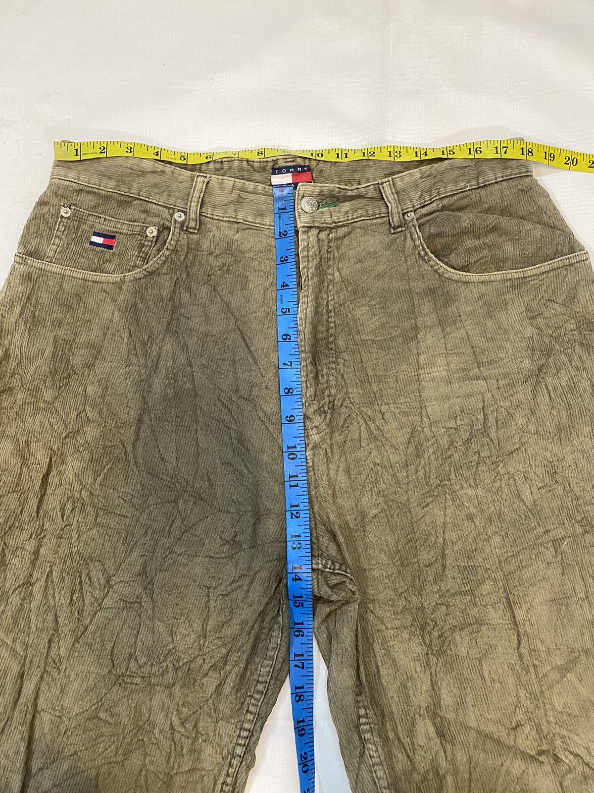 Tommy Hilfiger × Vintage Vintage Tommy Hilfiger Corduroy Pant Size US 36 / EU 52 - 14 Thumbnail