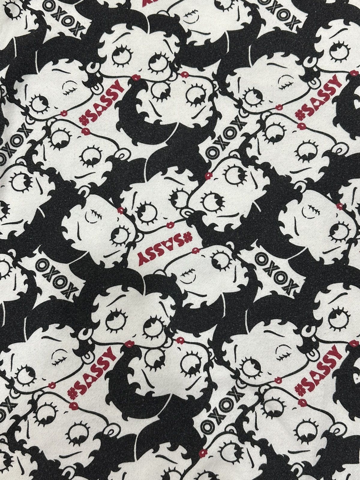 Cartoon Network Vintage Virgirl x Betty Boop Overprint Sweatshirts Size US L / EU 52-54 / 3 - 6 Thumbnail
